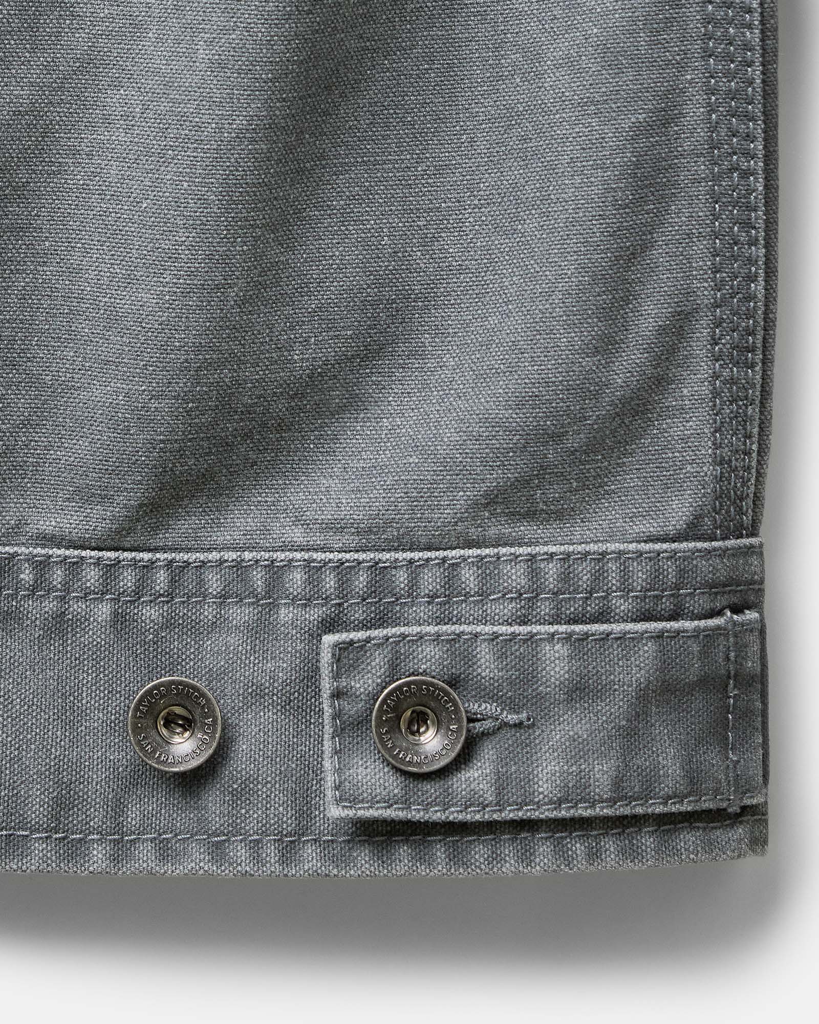 The Shifter Jacket in Dark Grey Pigment Canvas - Image 8