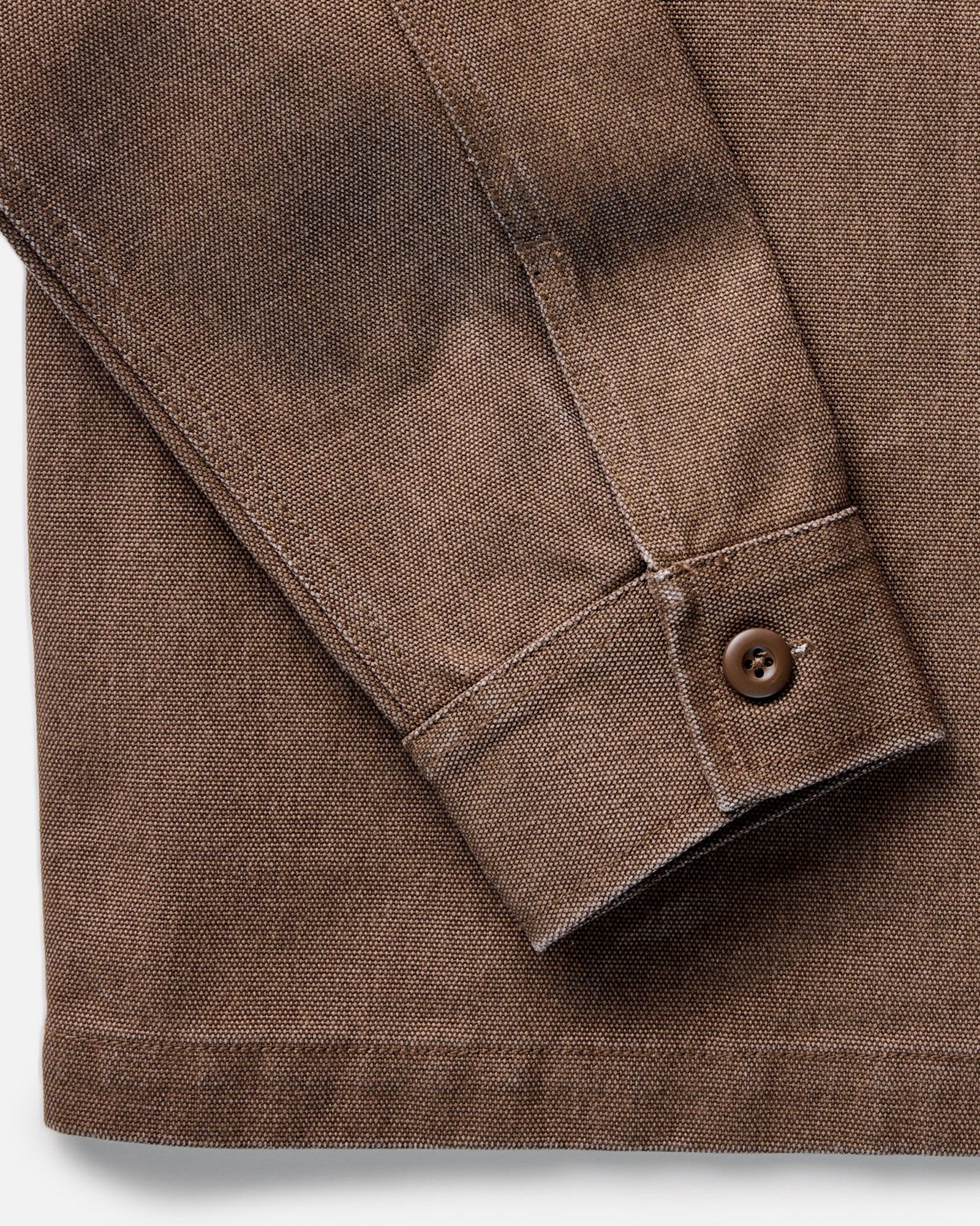 The Shop Shirt in Aged Penny Chipped Canvas - Image 7