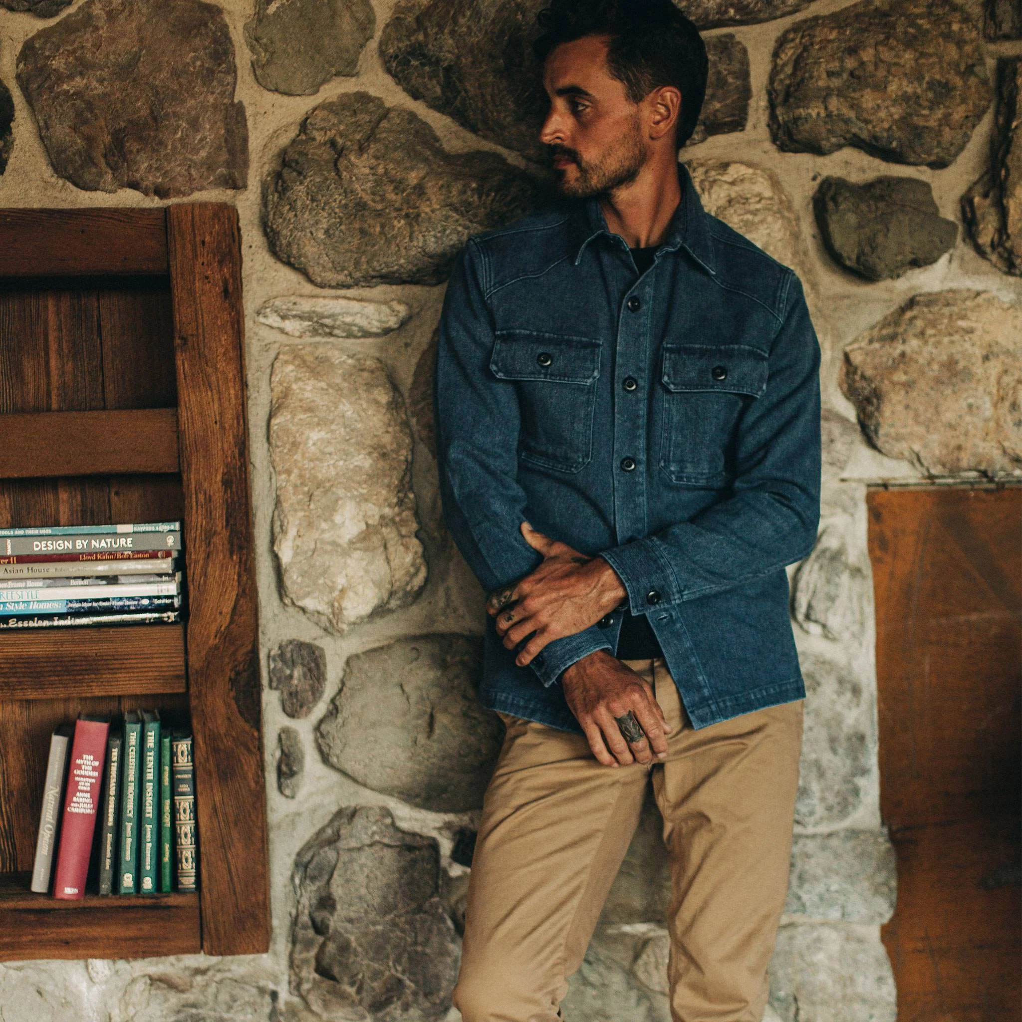 The Shop Shirt in Indigo Boss Duck - Image 2
