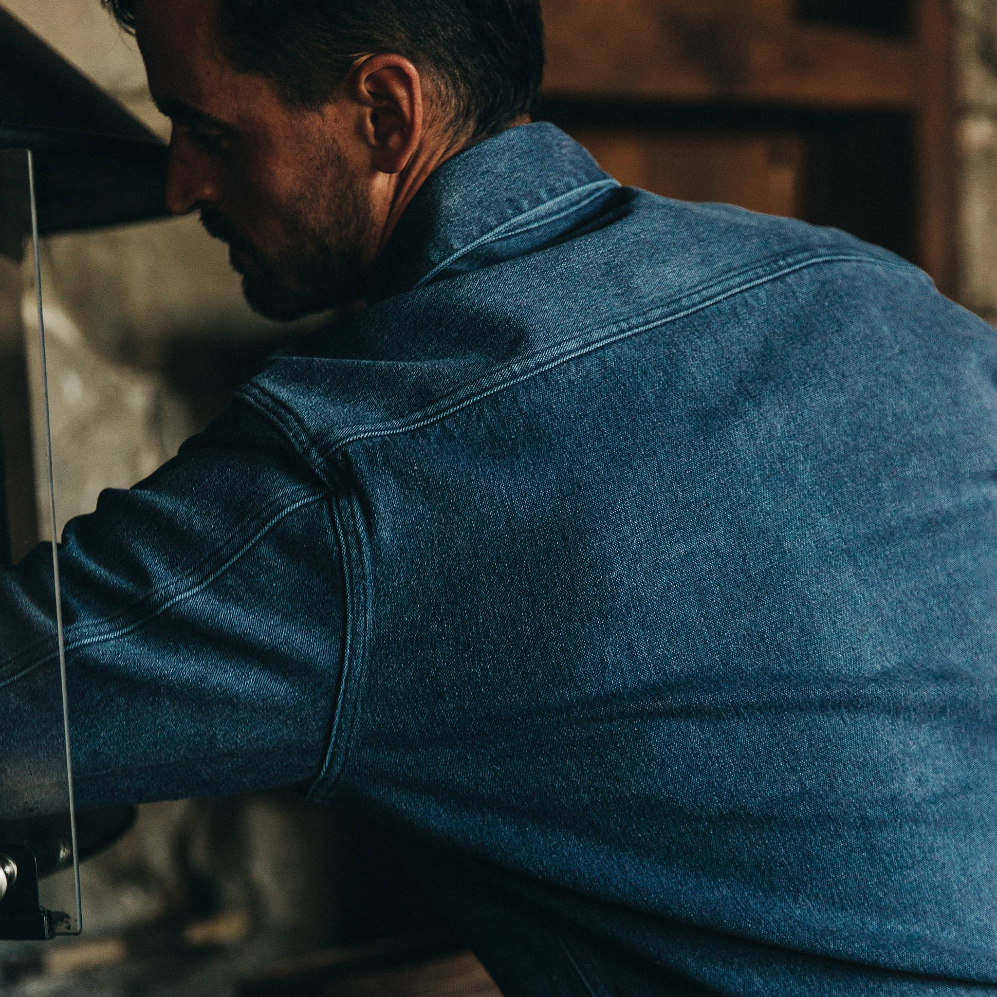 The Shop Shirt in Indigo Boss Duck - Image 5