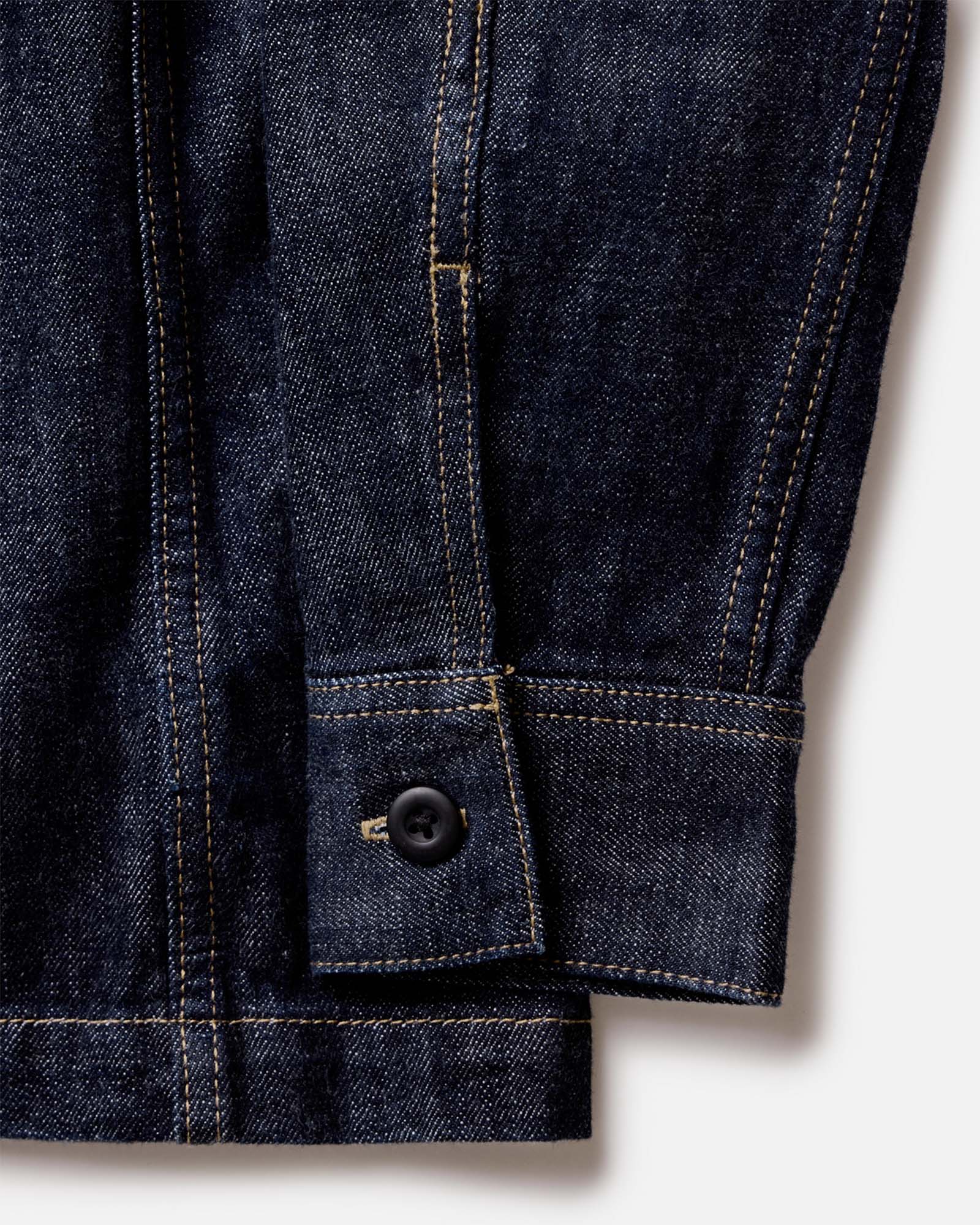 The Shop Shirt in Rinsed Indigo Selvedge - Image 8