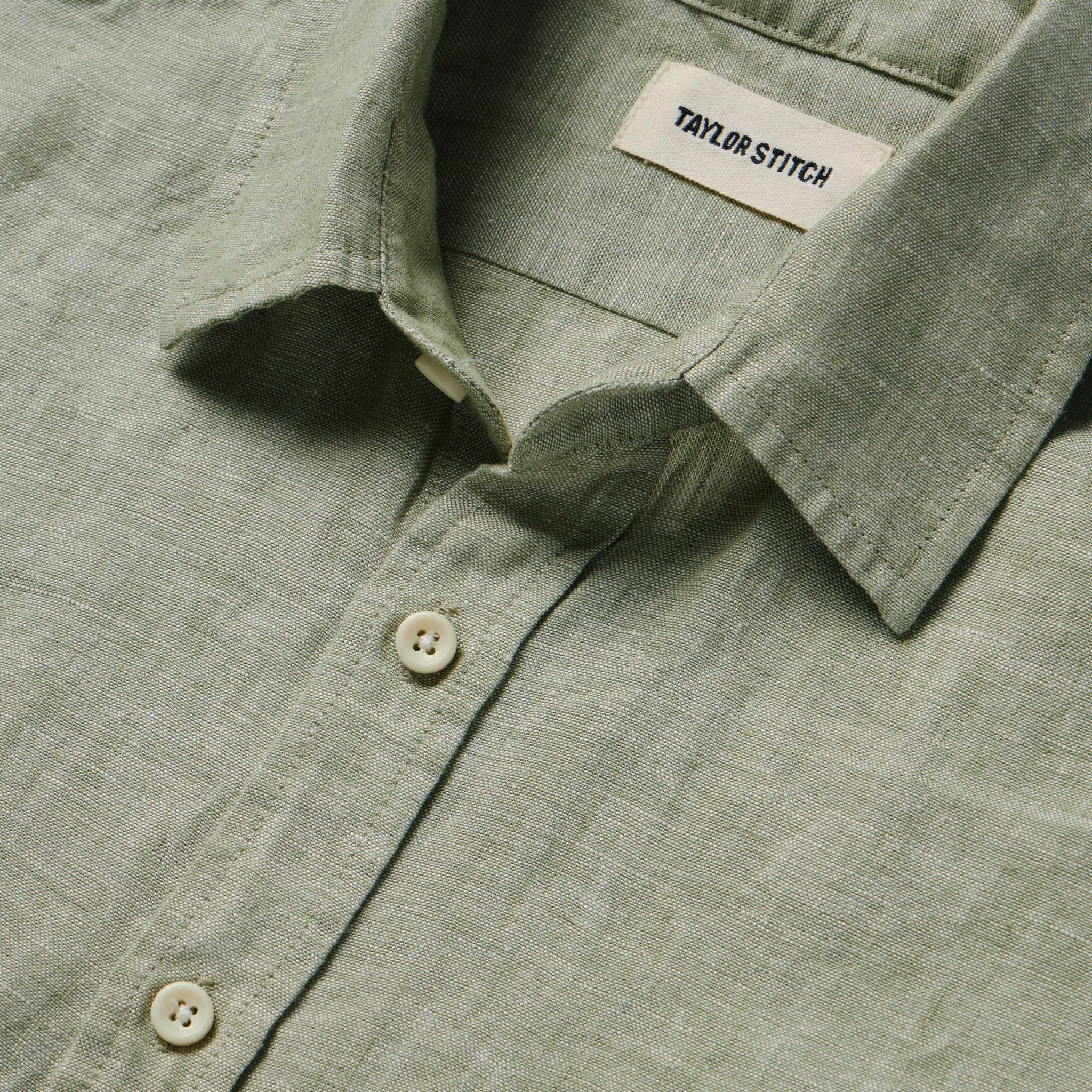 The Short Sleeve California in Army Hemp - Image 5