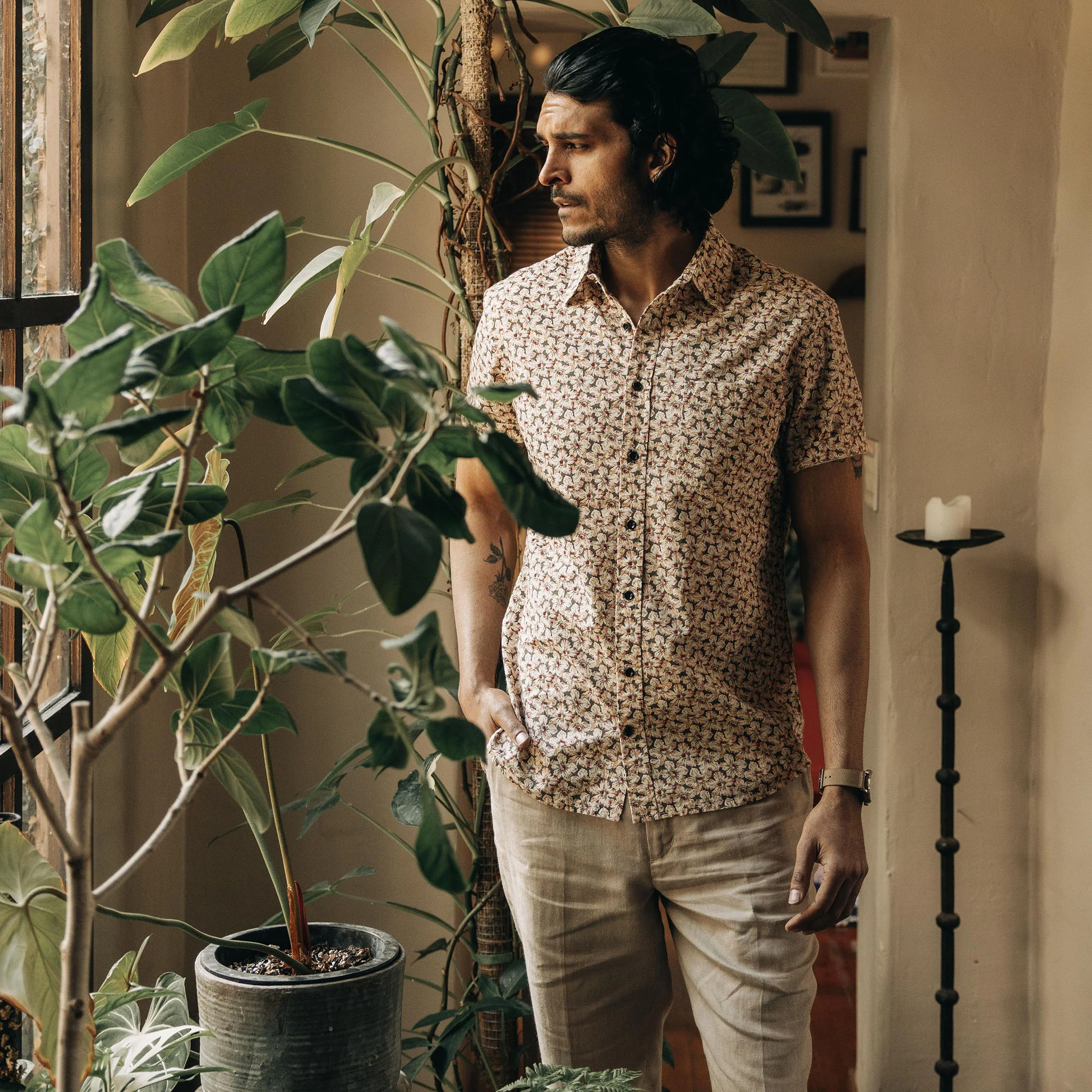 The Short Sleeve California in Coastal Flora - Image 2