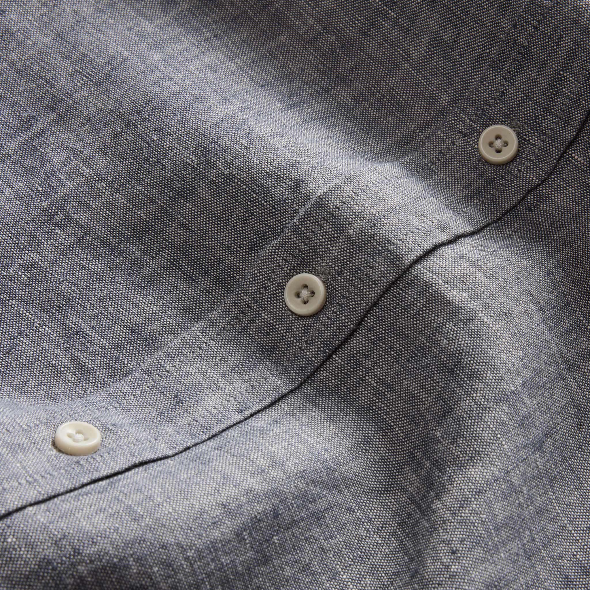 The Short Sleeve California in Faded Navy Hemp - Image 6
