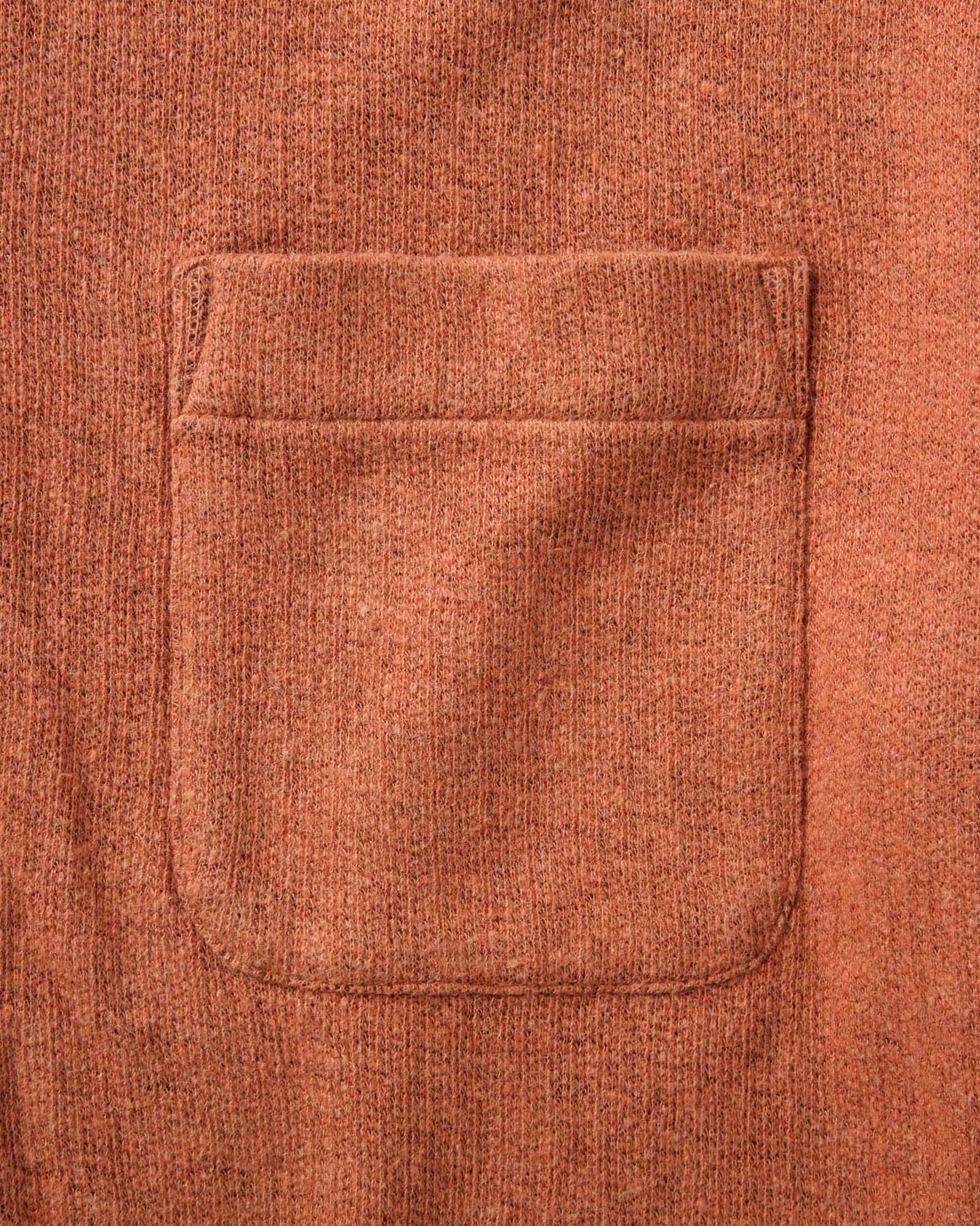 The Short Sleeve California in Heather Driftwood Double Knit - Image 8