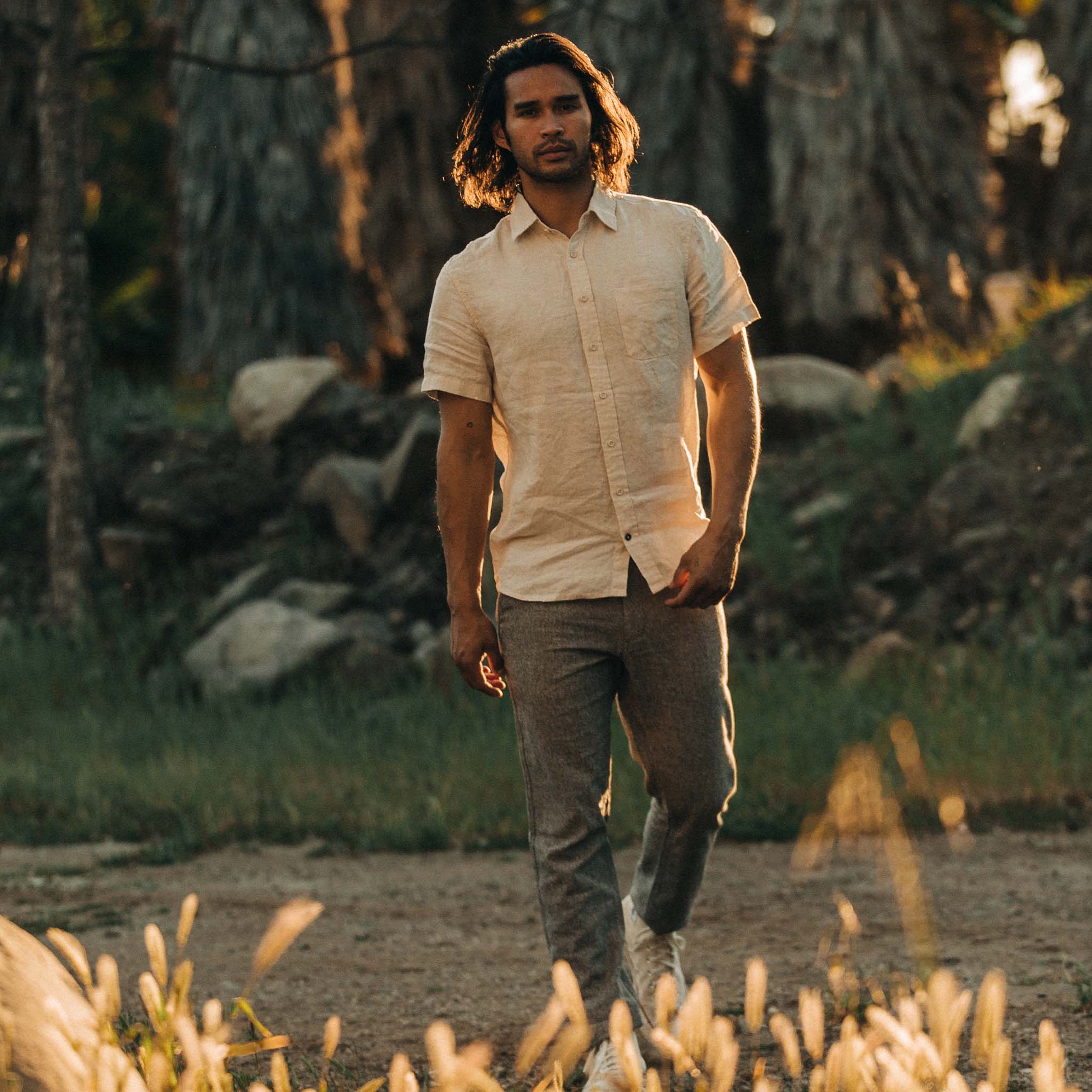 The Short Sleeve California in Natural Hemp - Image 2