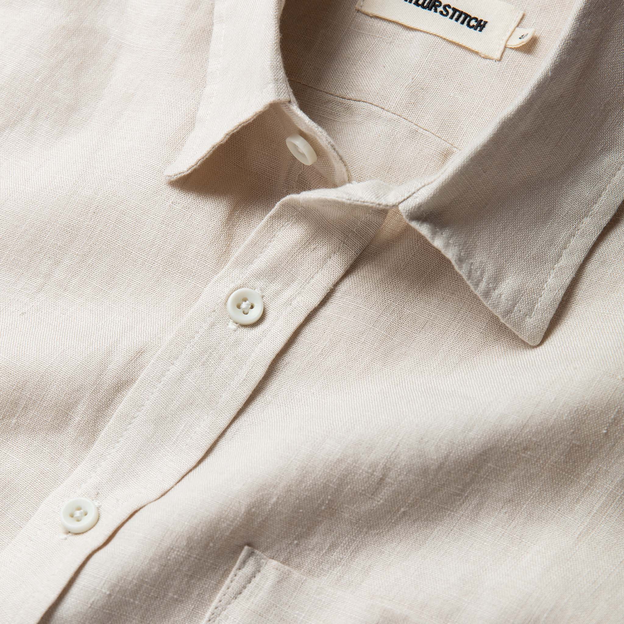 The Short Sleeve California in Natural Hemp - Image 5