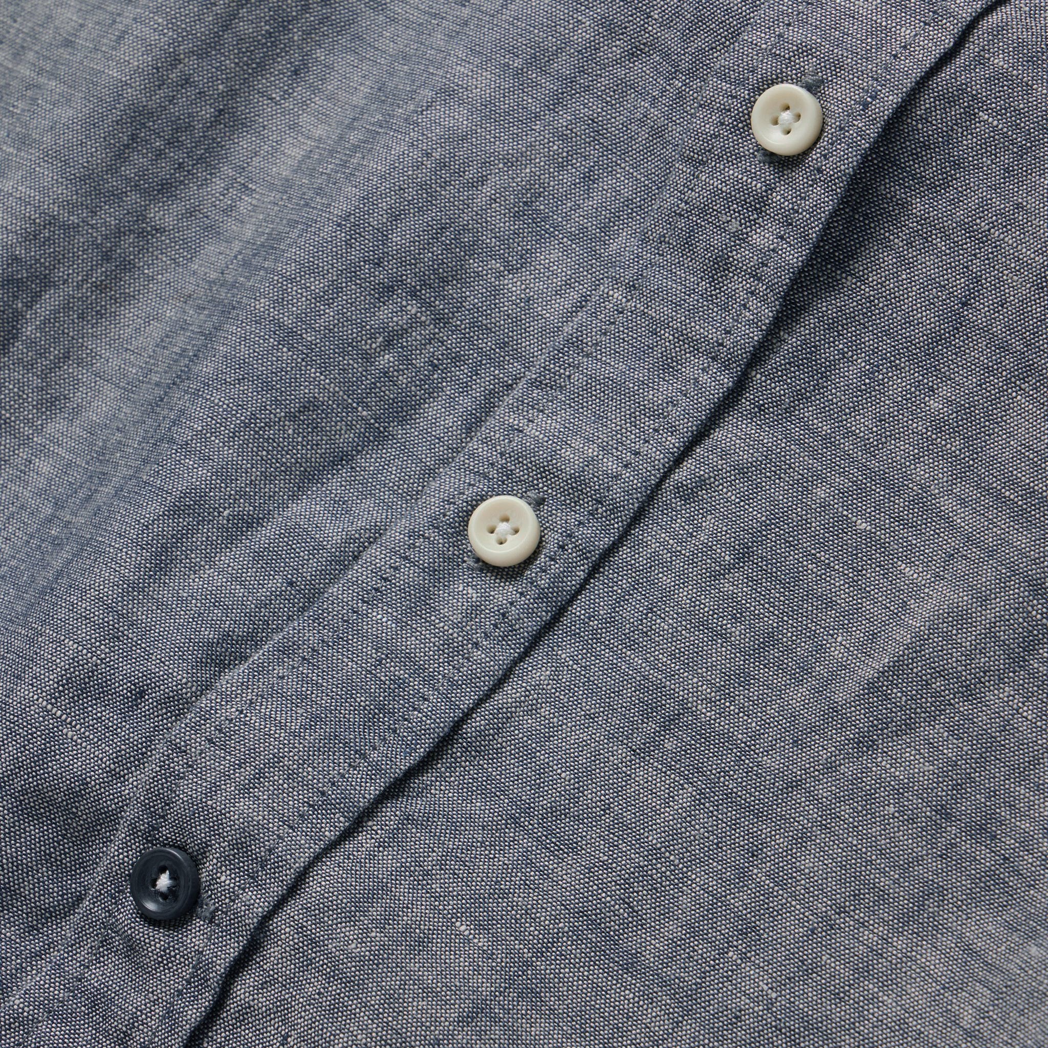The Short Sleeve California in Navy Hemp - Image 7