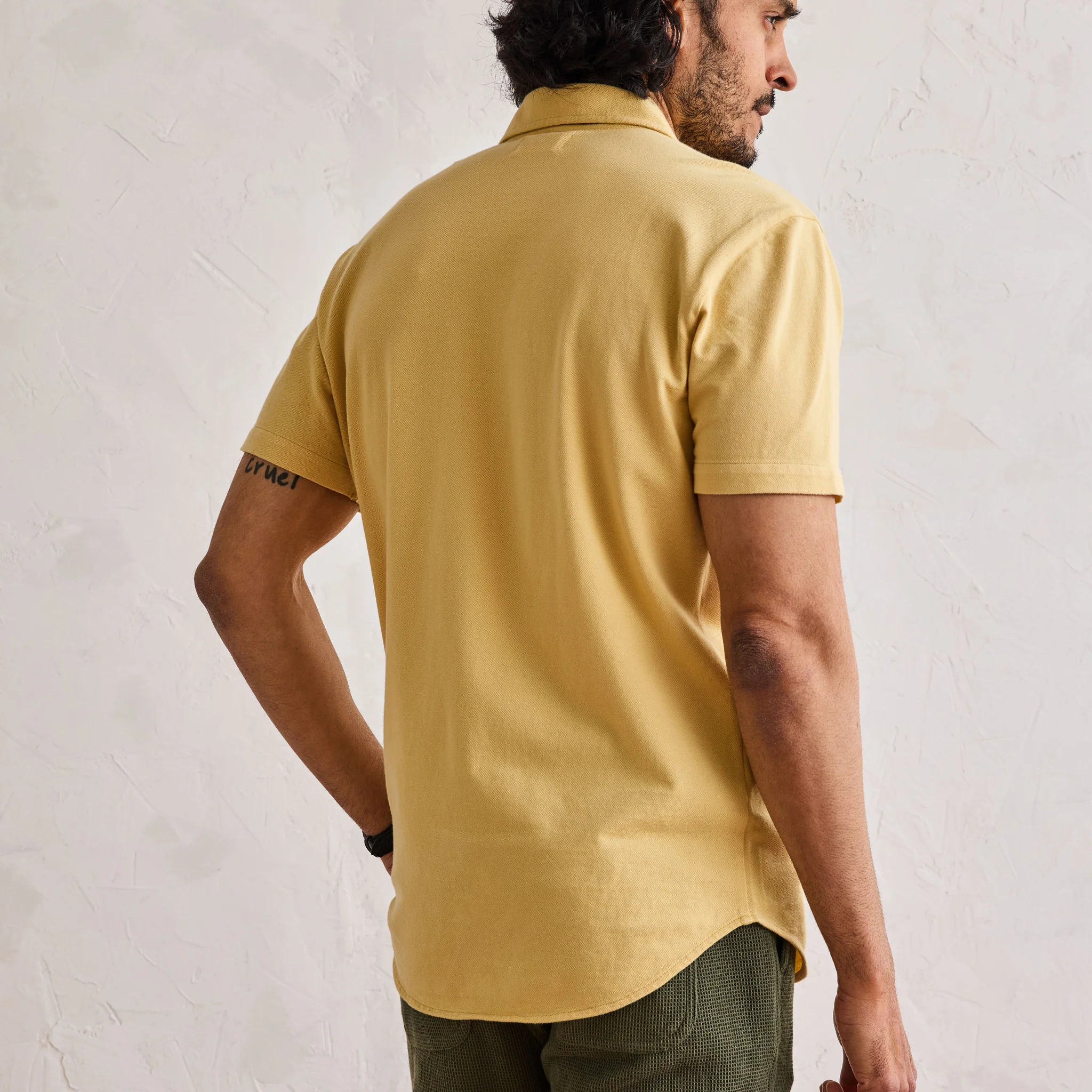 The Short Sleeve California in Oak Pique - Image 3