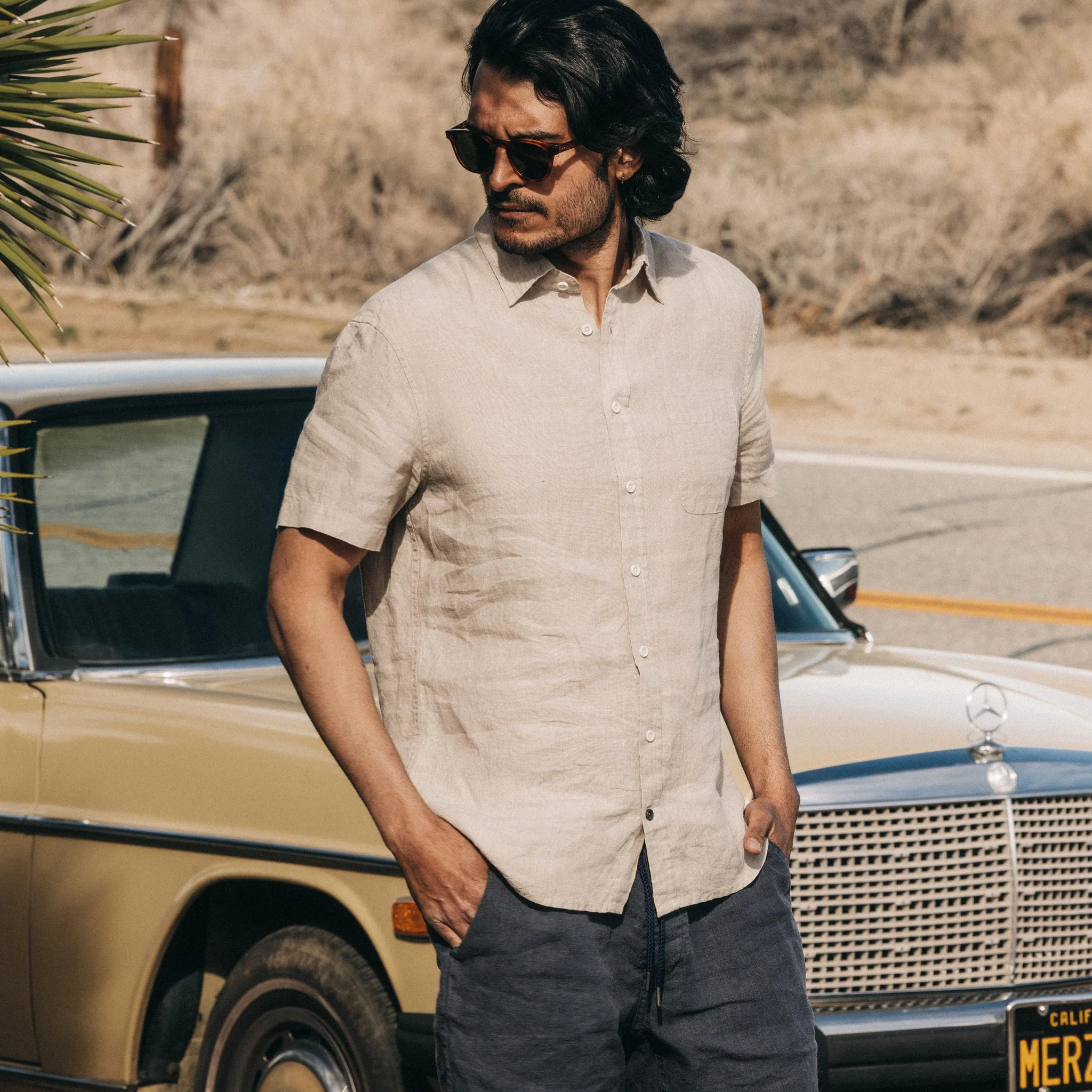 The Short Sleeve California in Sage Hemp - Image 2