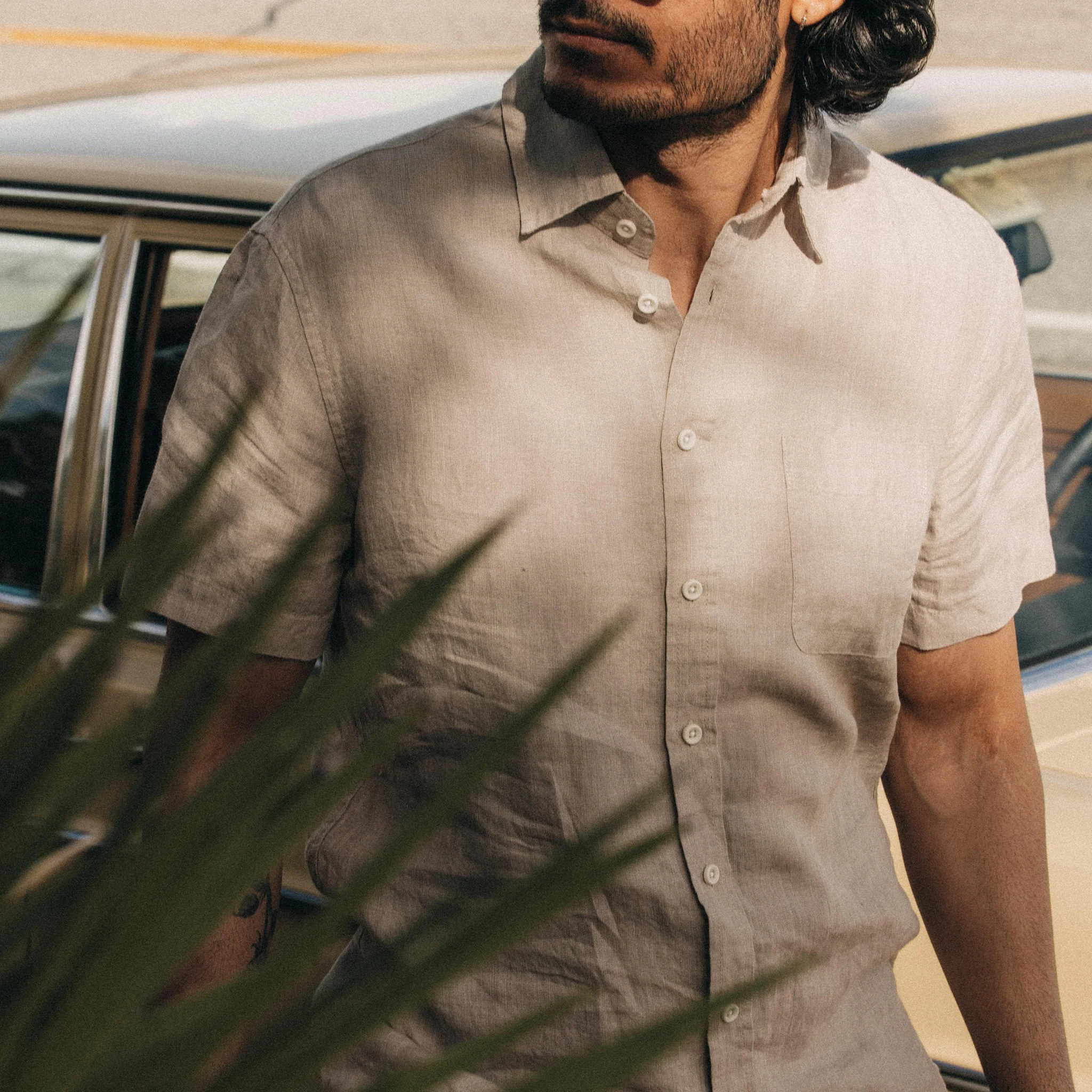 The Short Sleeve California in Sage Hemp - Image 4