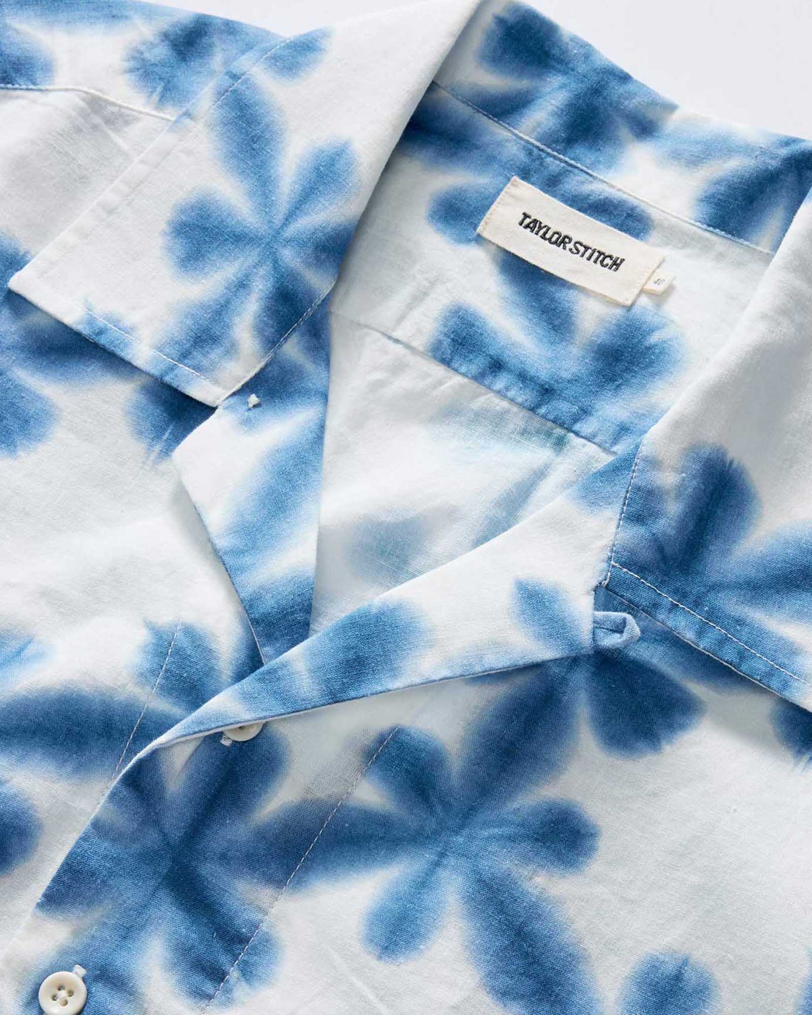 The Davis Shirt in Vintage White Fractal - Image 4