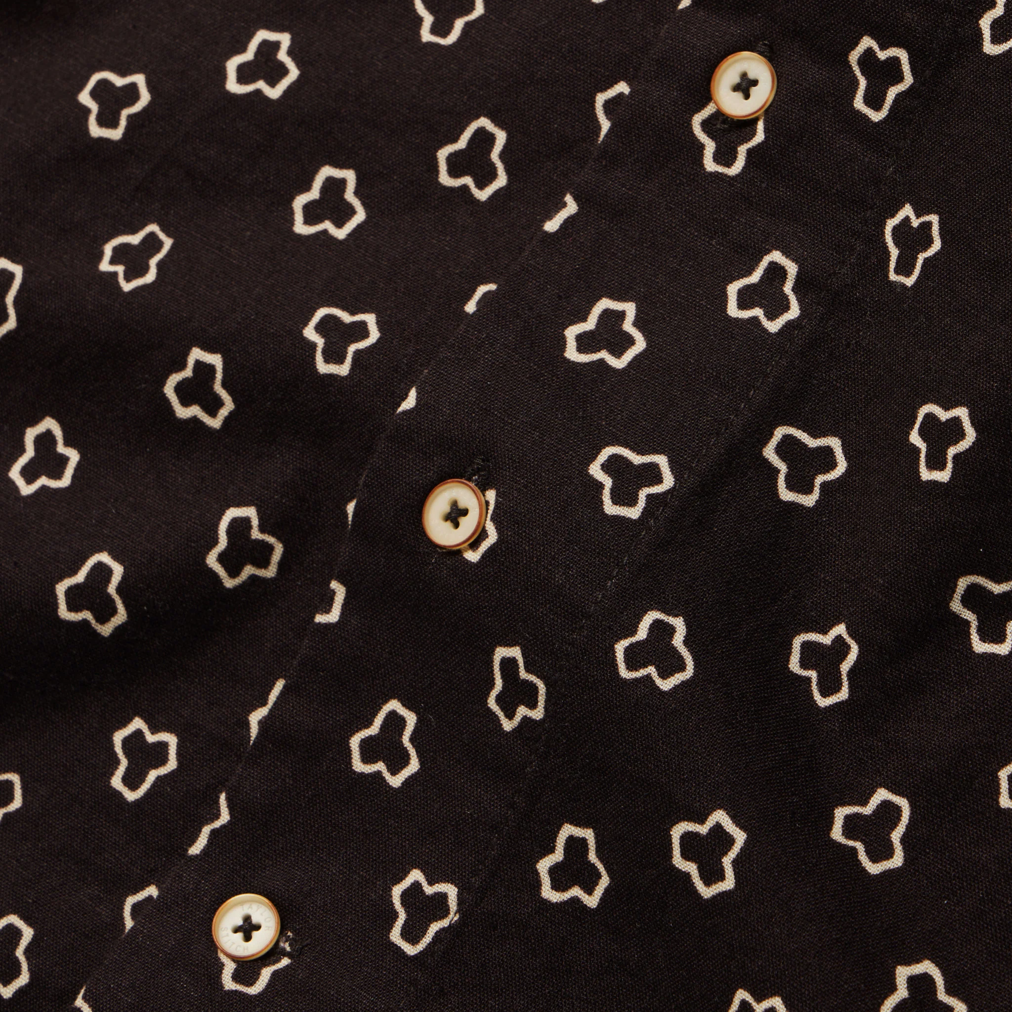 The Short Sleeve Hawthorne in Espresso Geo - Image 6