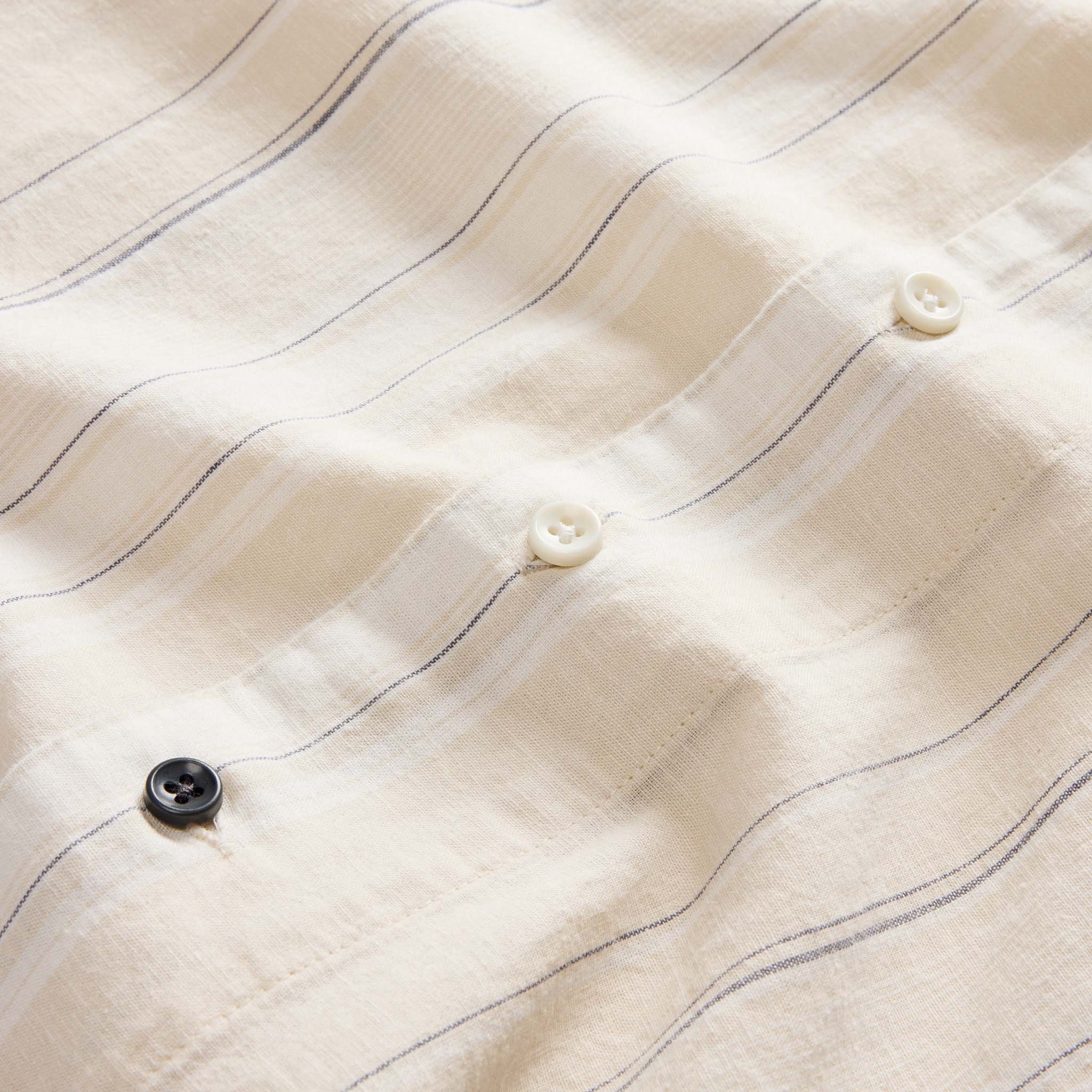 The Short Sleeve Hawthorne in Fog Stripe - Image 6