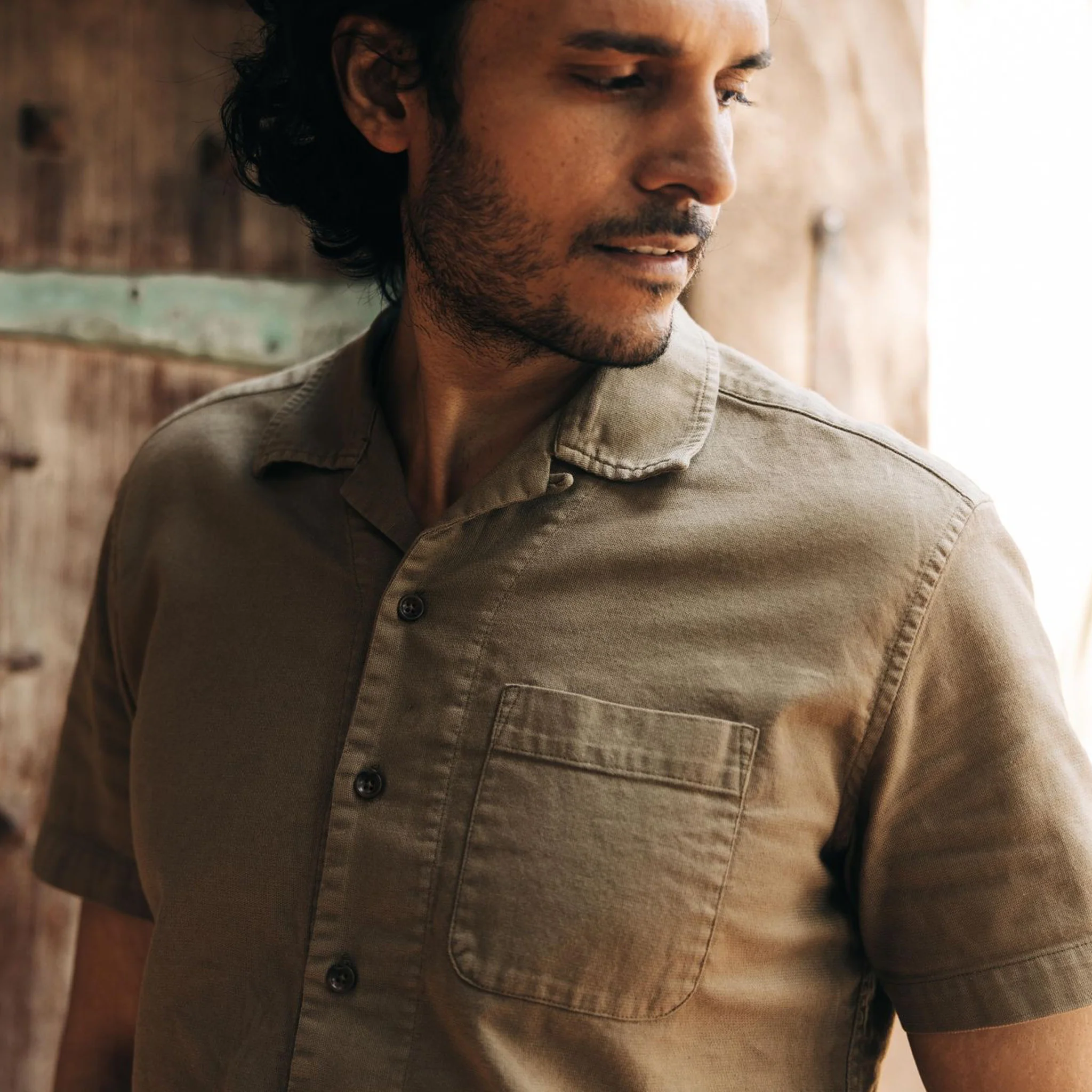 The Short Sleeve Hawthorne in Sea Moss - Image 3