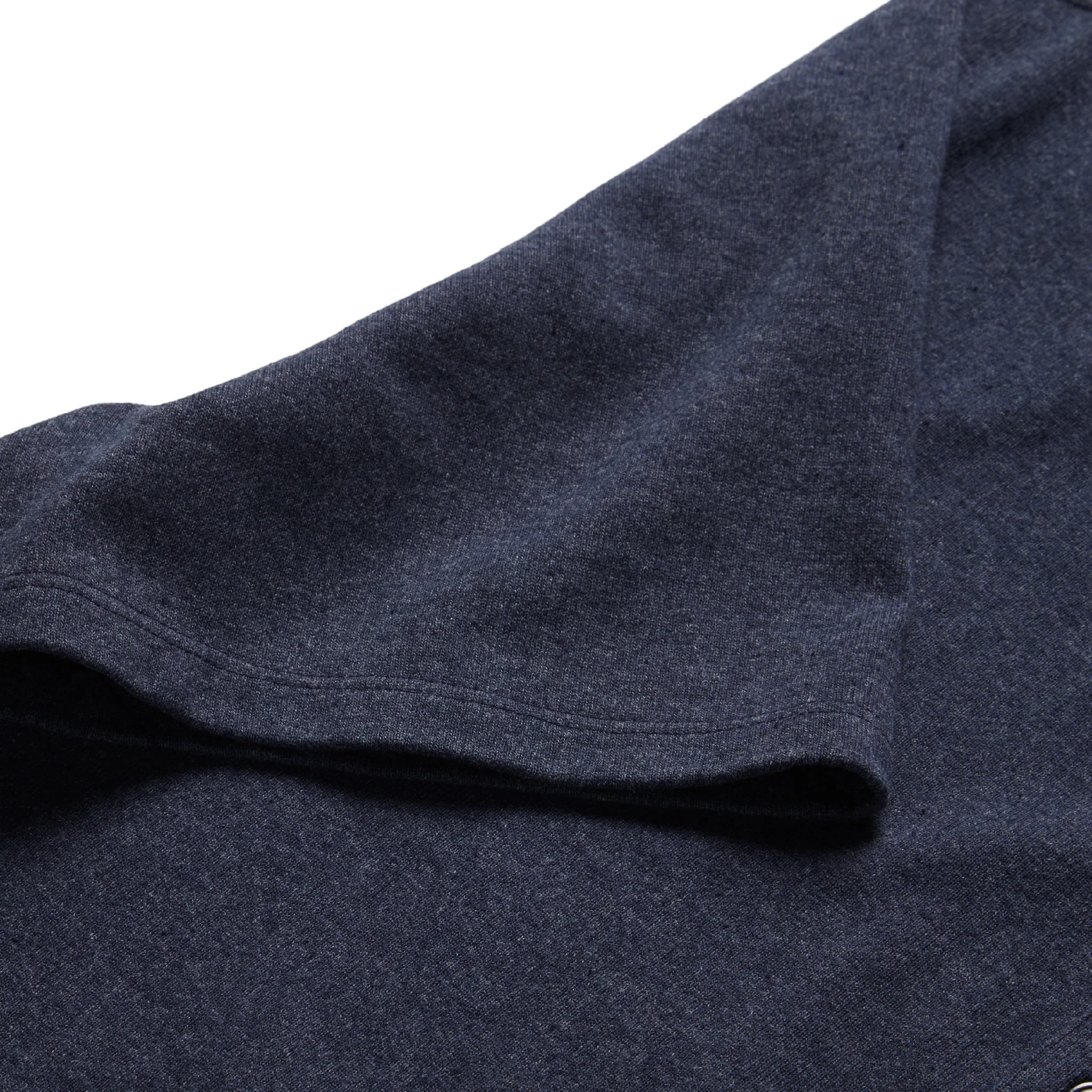 The Short Sleeve Heavy Bag Henley in Dark Navy - Image 6