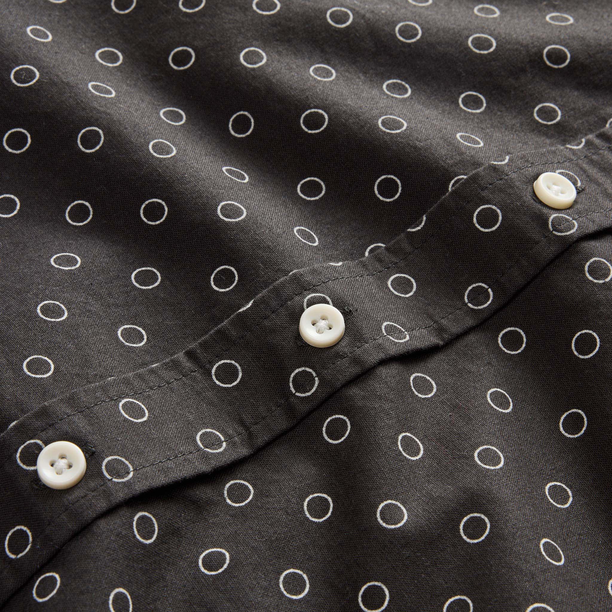 The Short Sleeve Jack in Asphalt Dot - Image 8