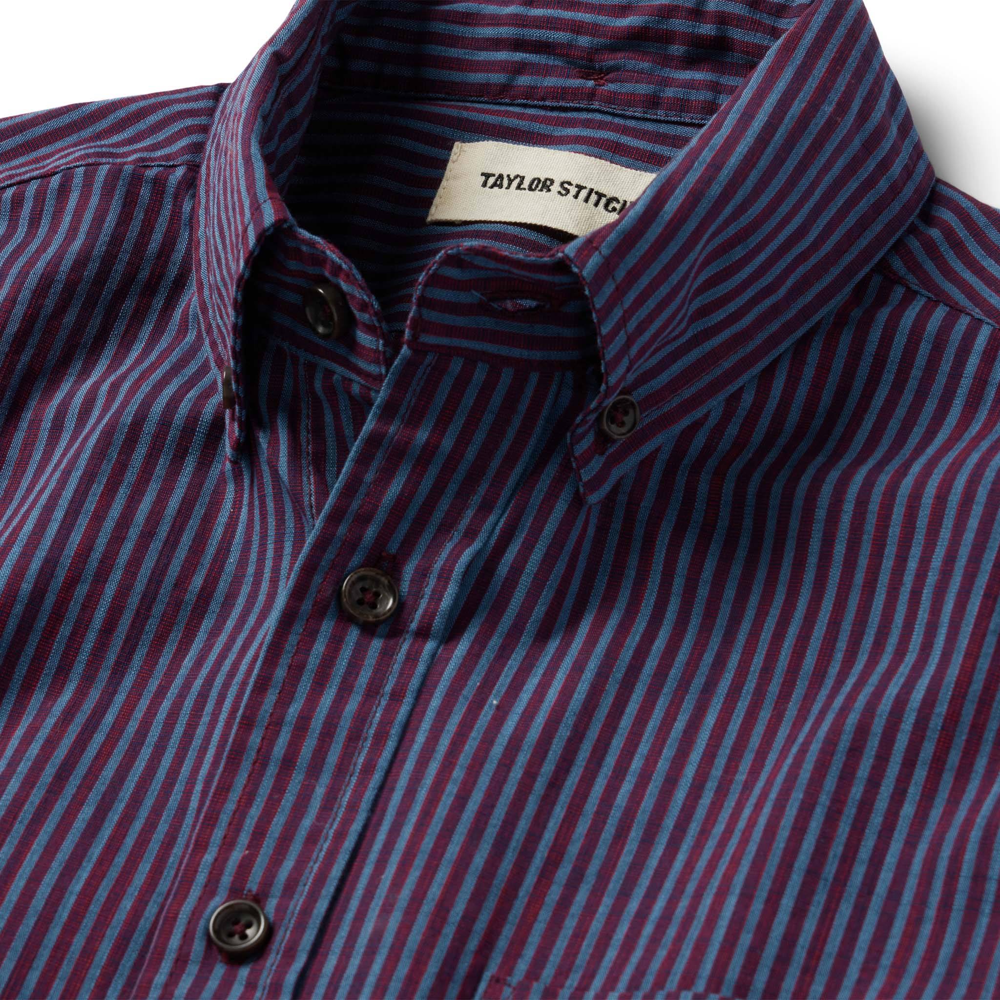 The Short Sleeve Jack in Blue Stripe - Image 6