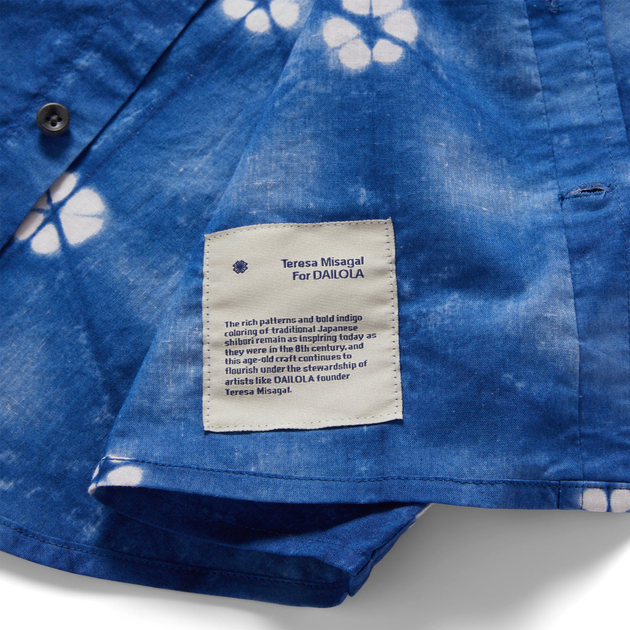 The Short Sleeve Jack in Deep Navy Floral - Image 5