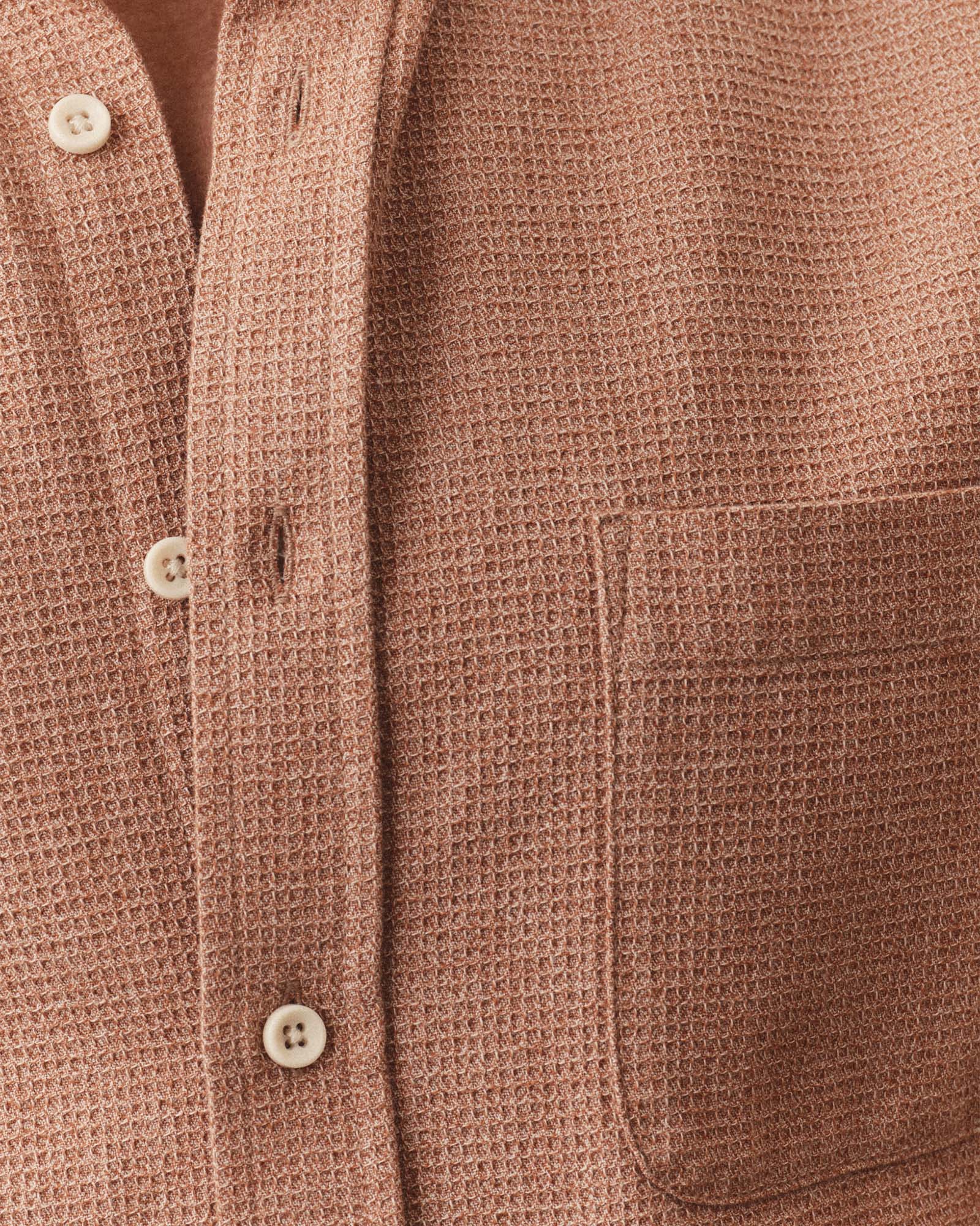 The Short Sleeve Jack in Desert Twist Waffle - Image 4