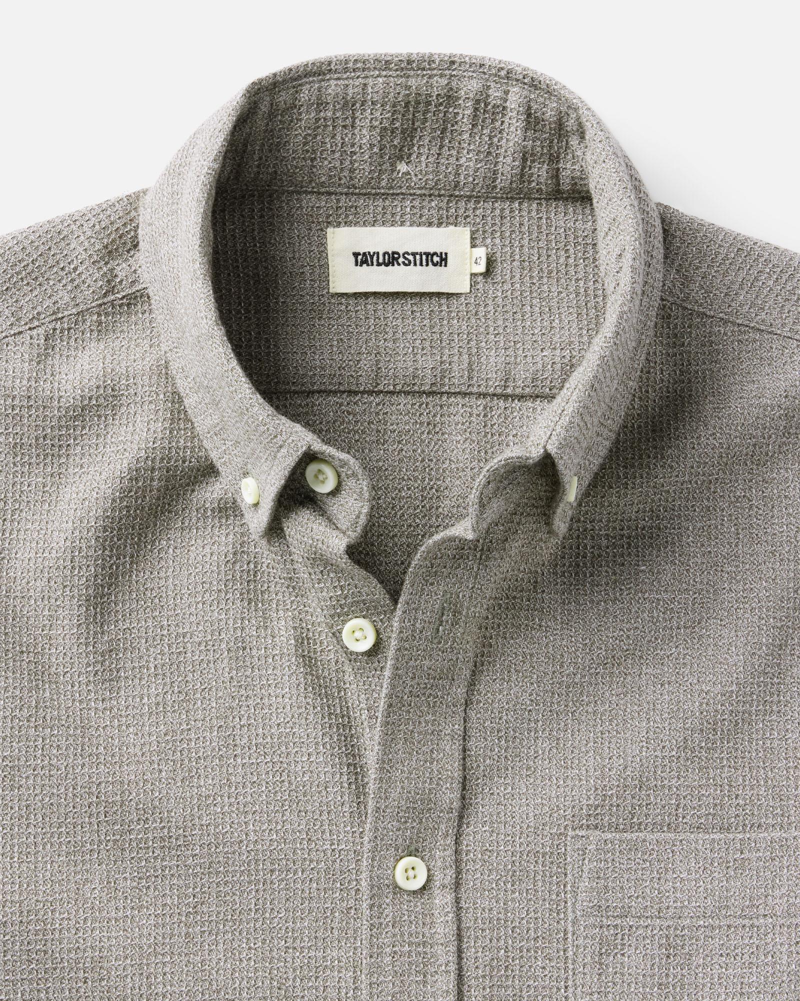 The Short Sleeve Jack in Fern Twist Waffle - Image 5