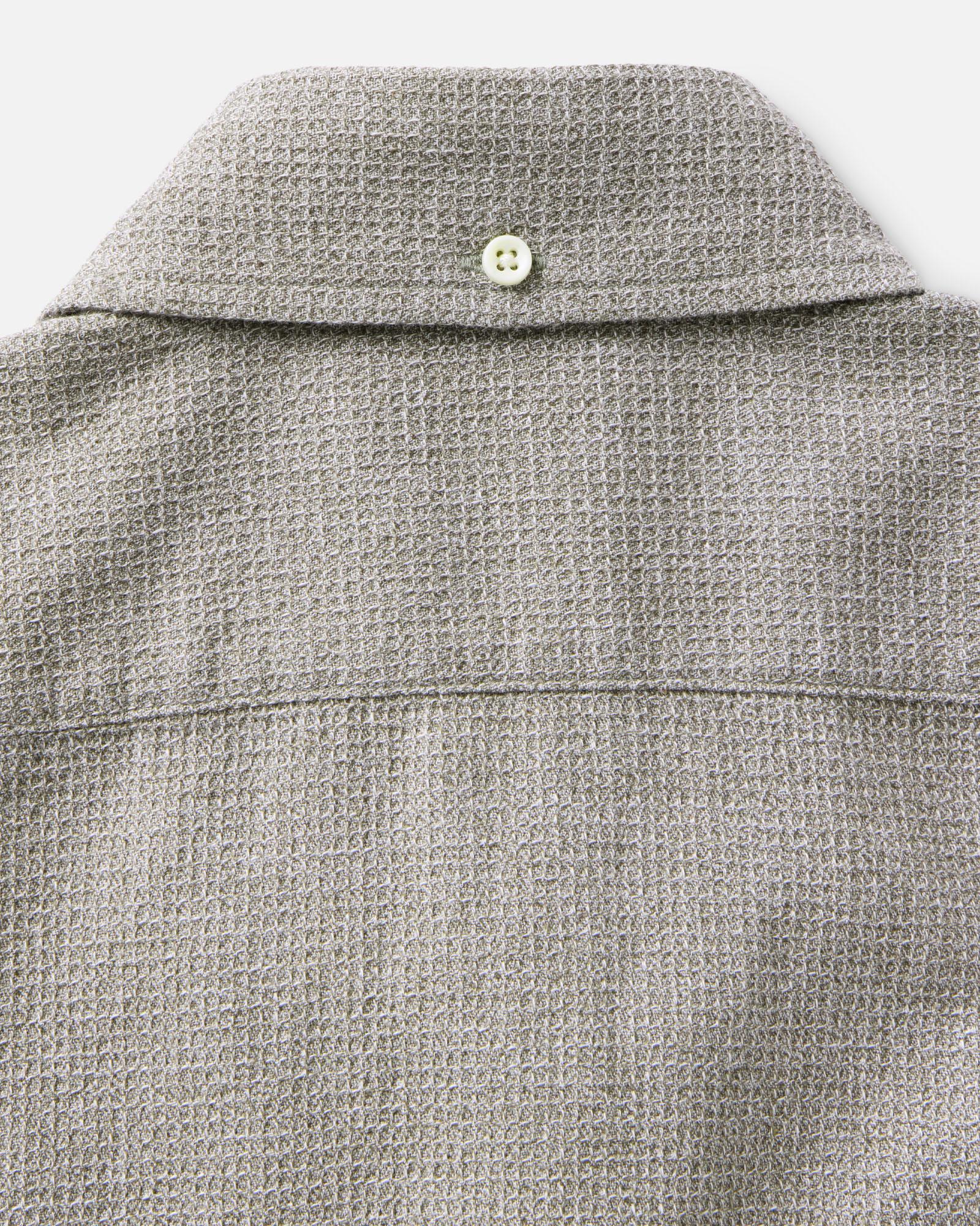 The Short Sleeve Jack in Fern Twist Waffle - Image 6