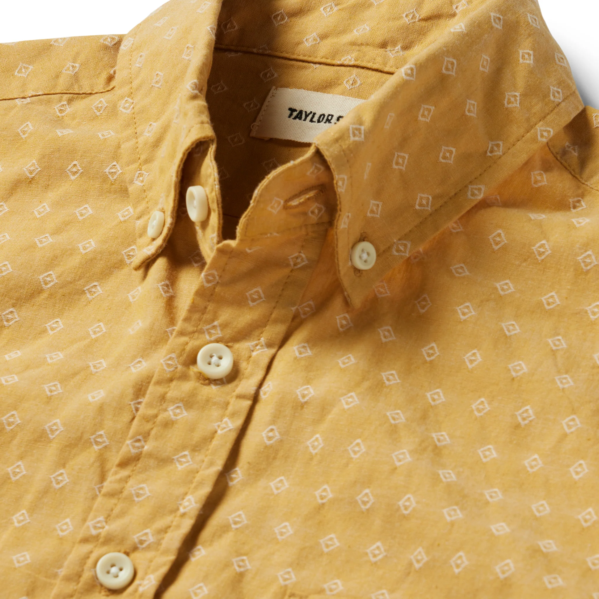 The Short Sleeve Jack in Gold Diamond - Image 5