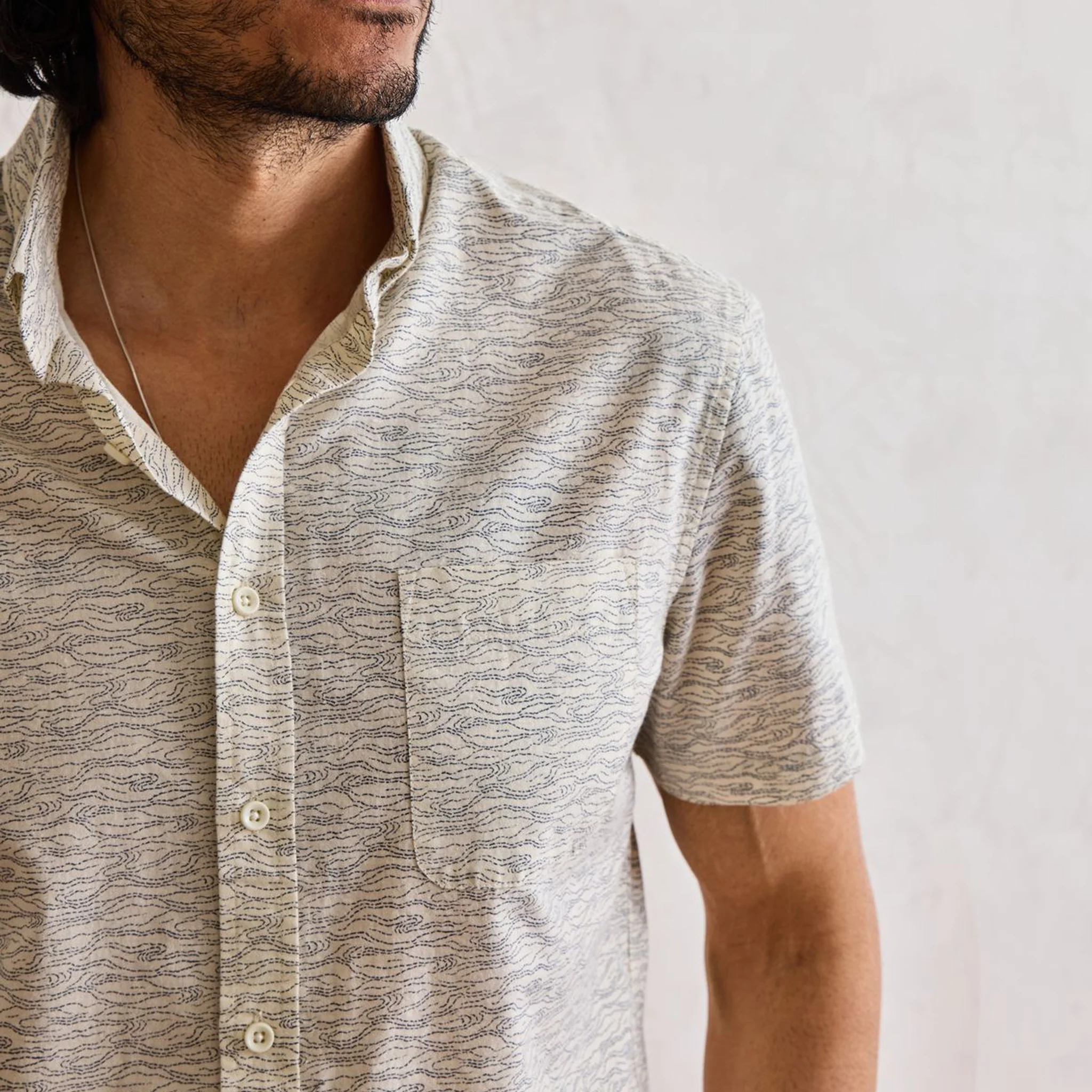 The Short Sleeve Jack in Gulf Stream - Image 3