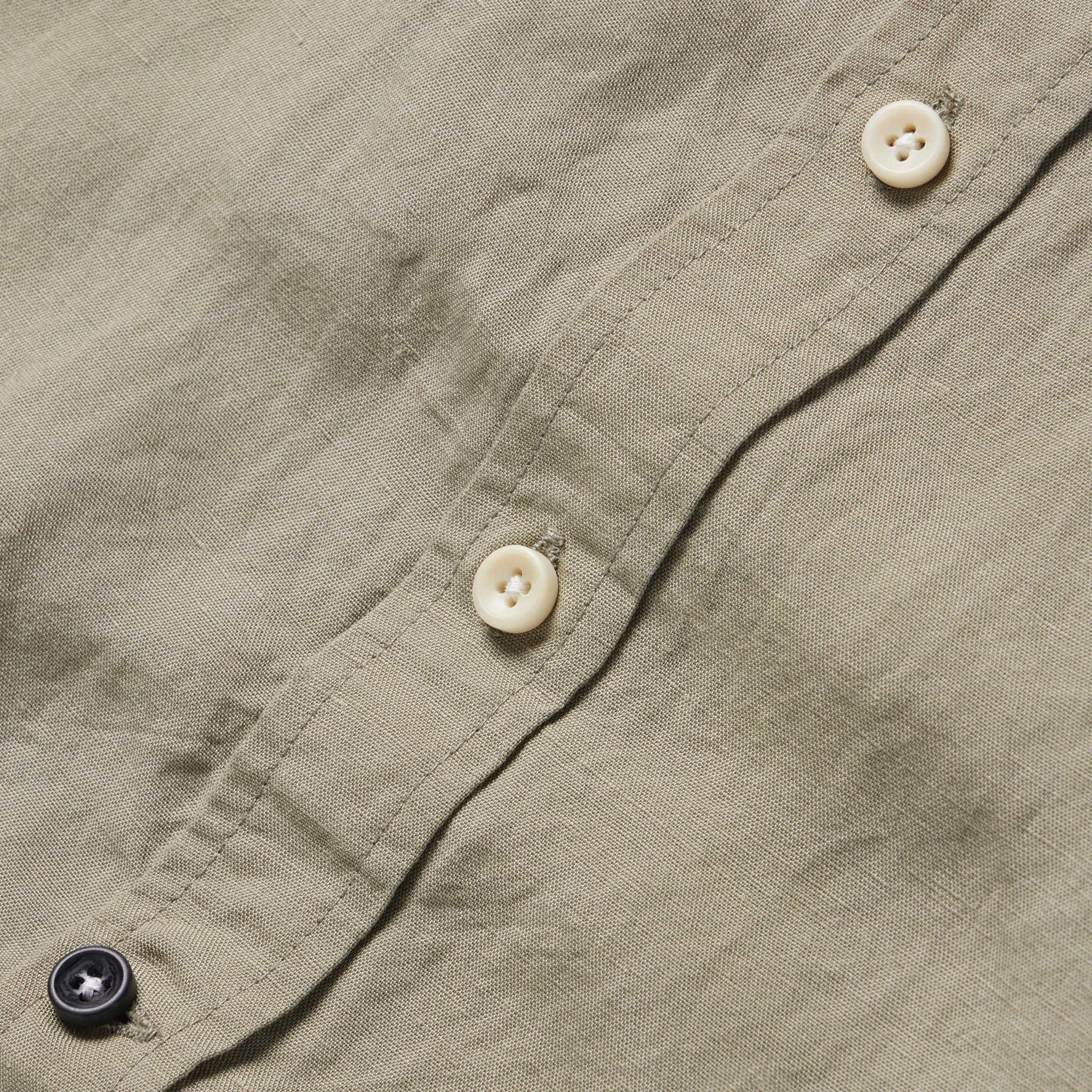 The Short Sleeve Jack in Sage and Natural - Image 6