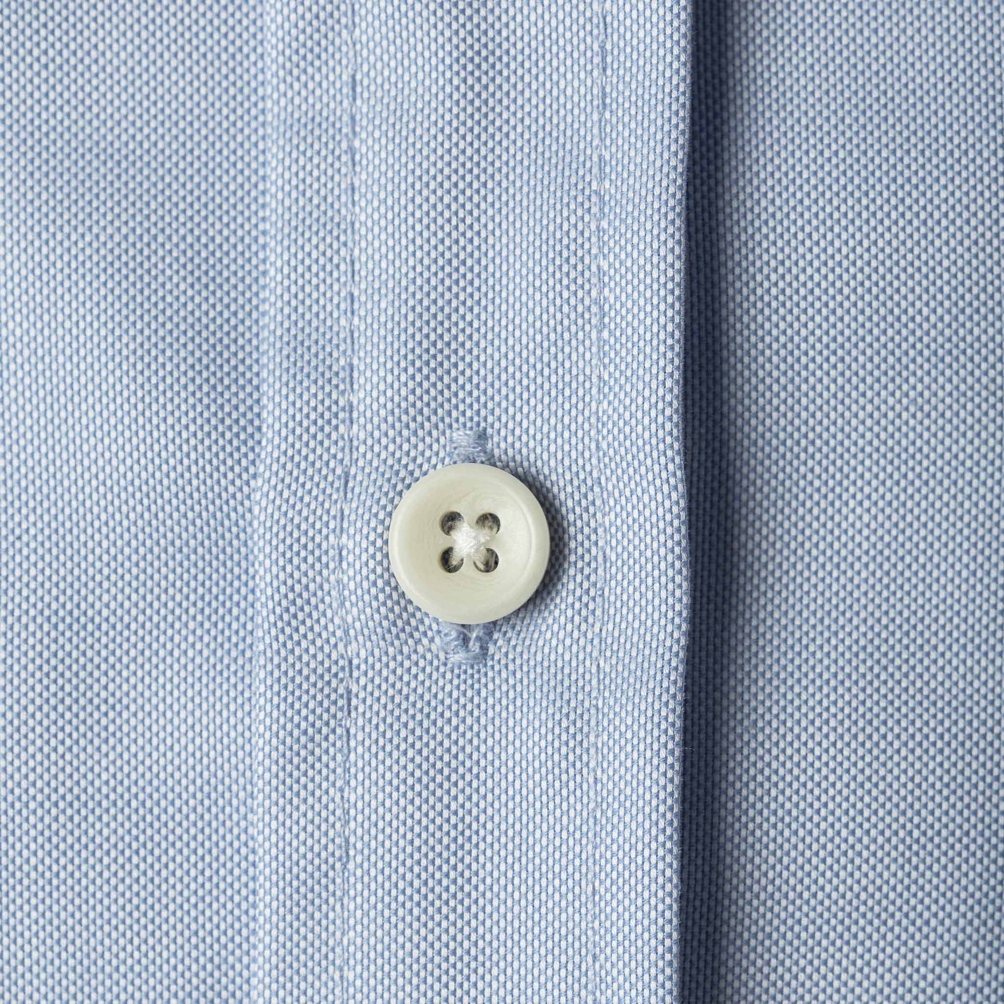 The Short Sleeve Jack in Washed Blue Oxford - Image 8