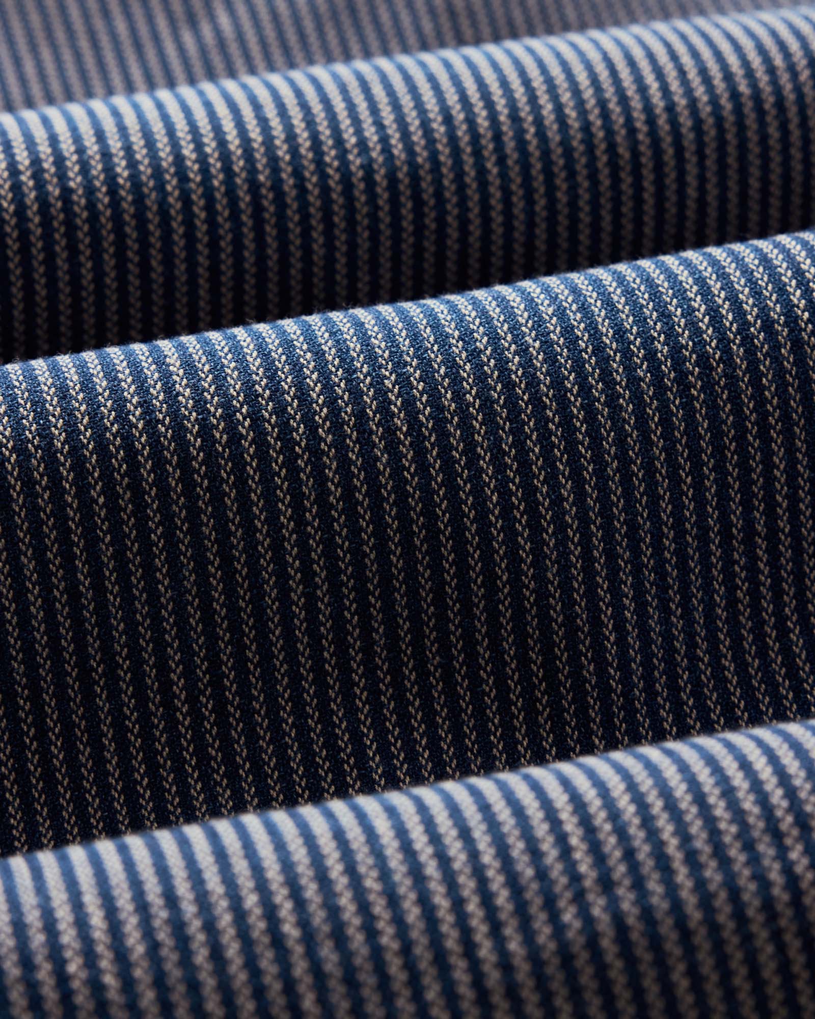 The Short Sleeve Utility Shirt in Roped Indigo - Image 7