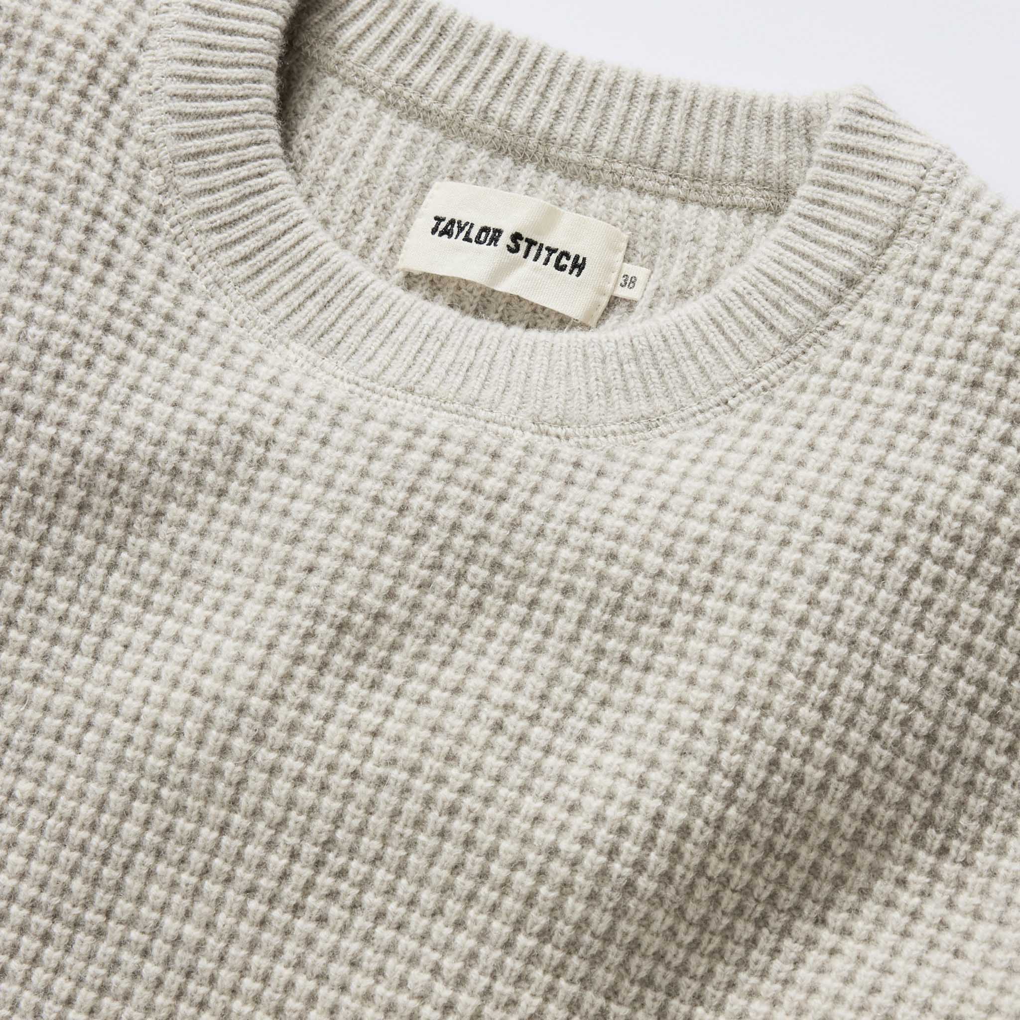 The Sidecountry Crew in Heather Fog Merino Waffle - Image 5