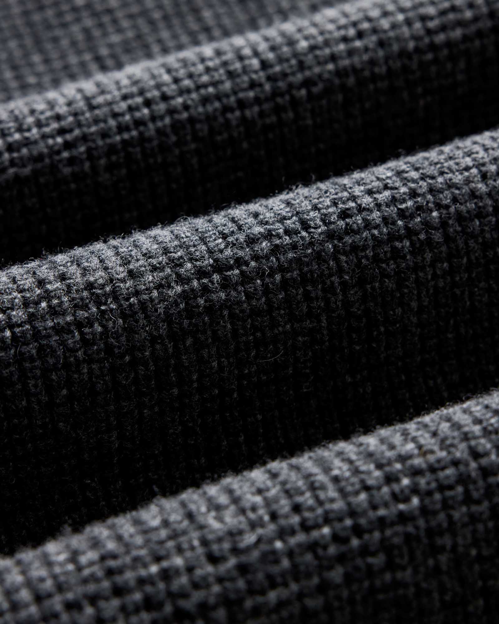 The Sidecountry Crew in Heather Graphite Merino Waffle - Image 6
