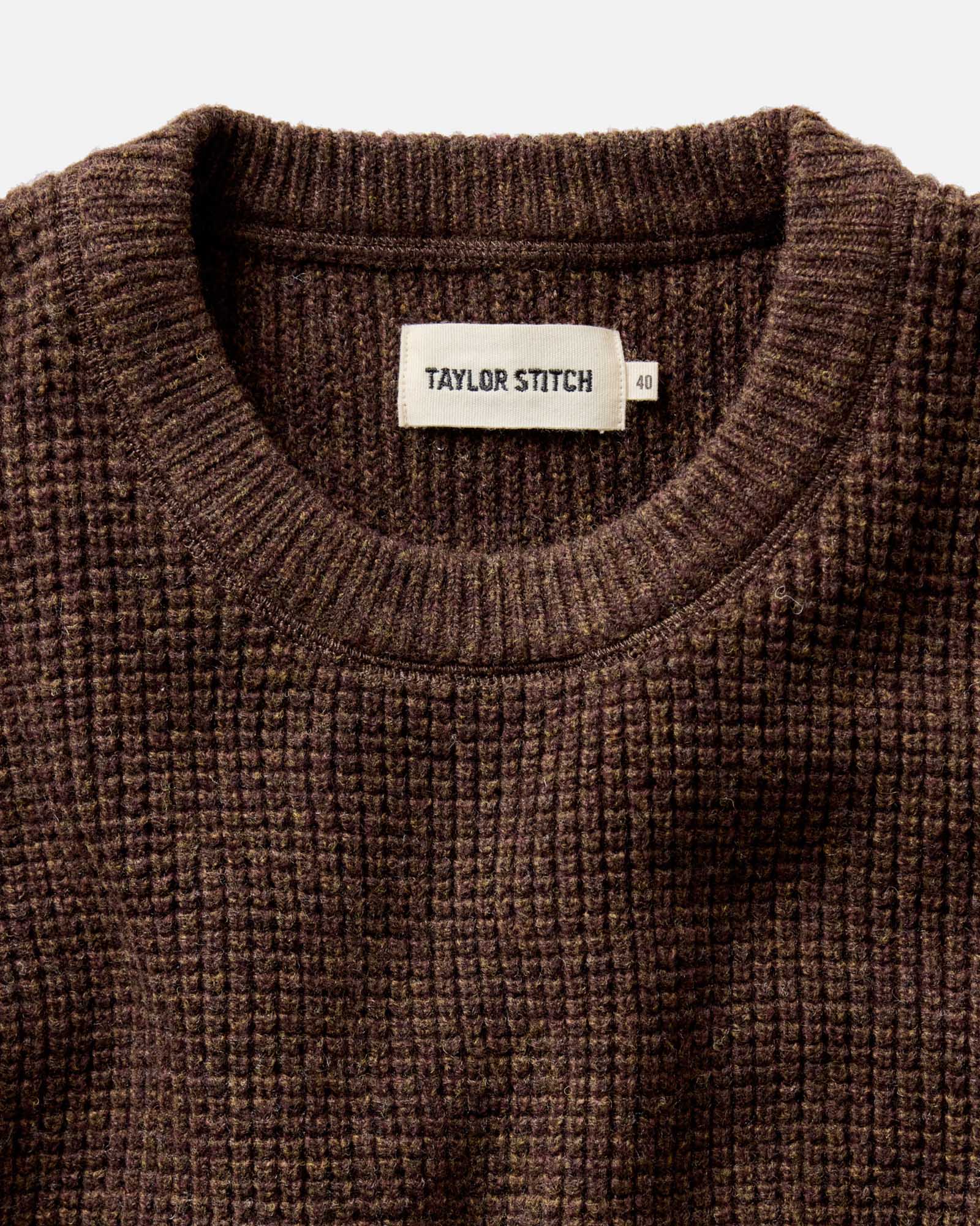 The Sidecountry Crew in Heather Marsh Merino Waffle - Image 4