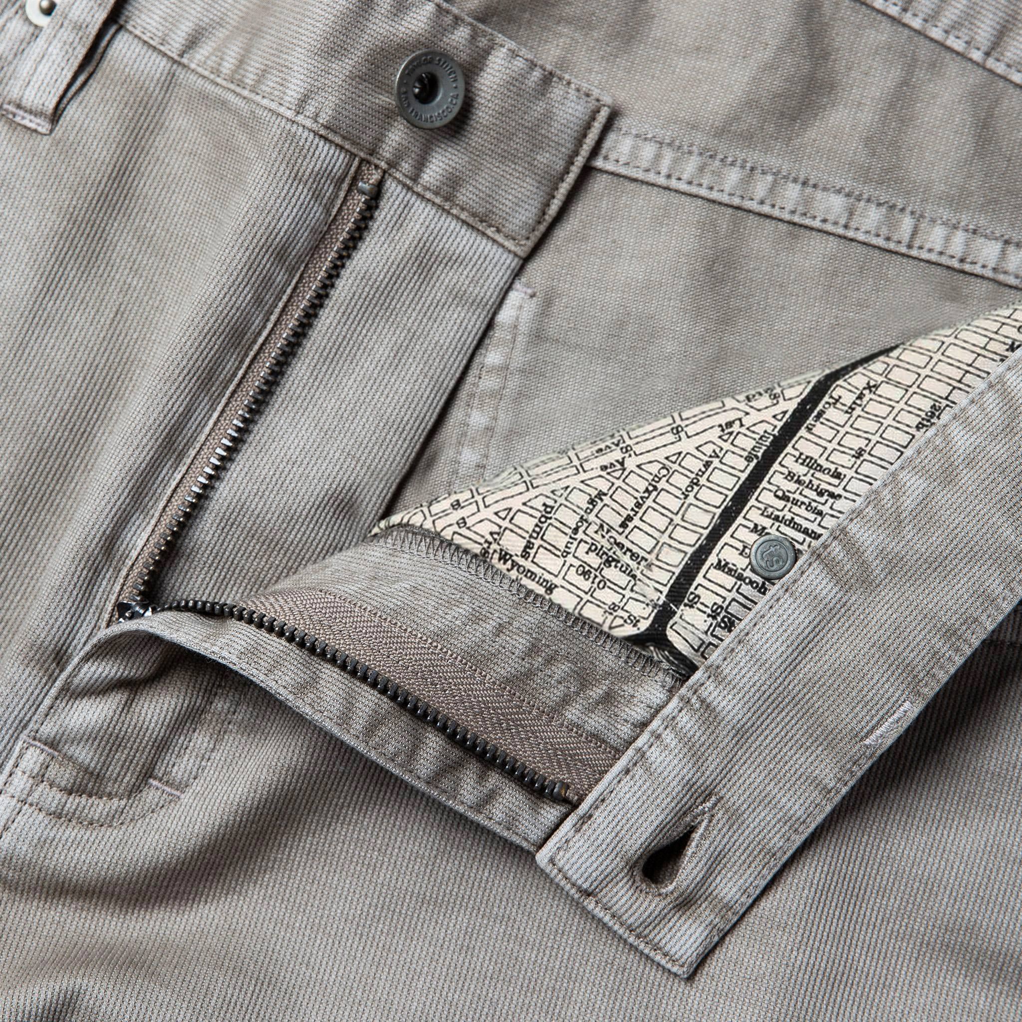 The Slim All Day Pant in Aluminum Bedford Cord - Image 6