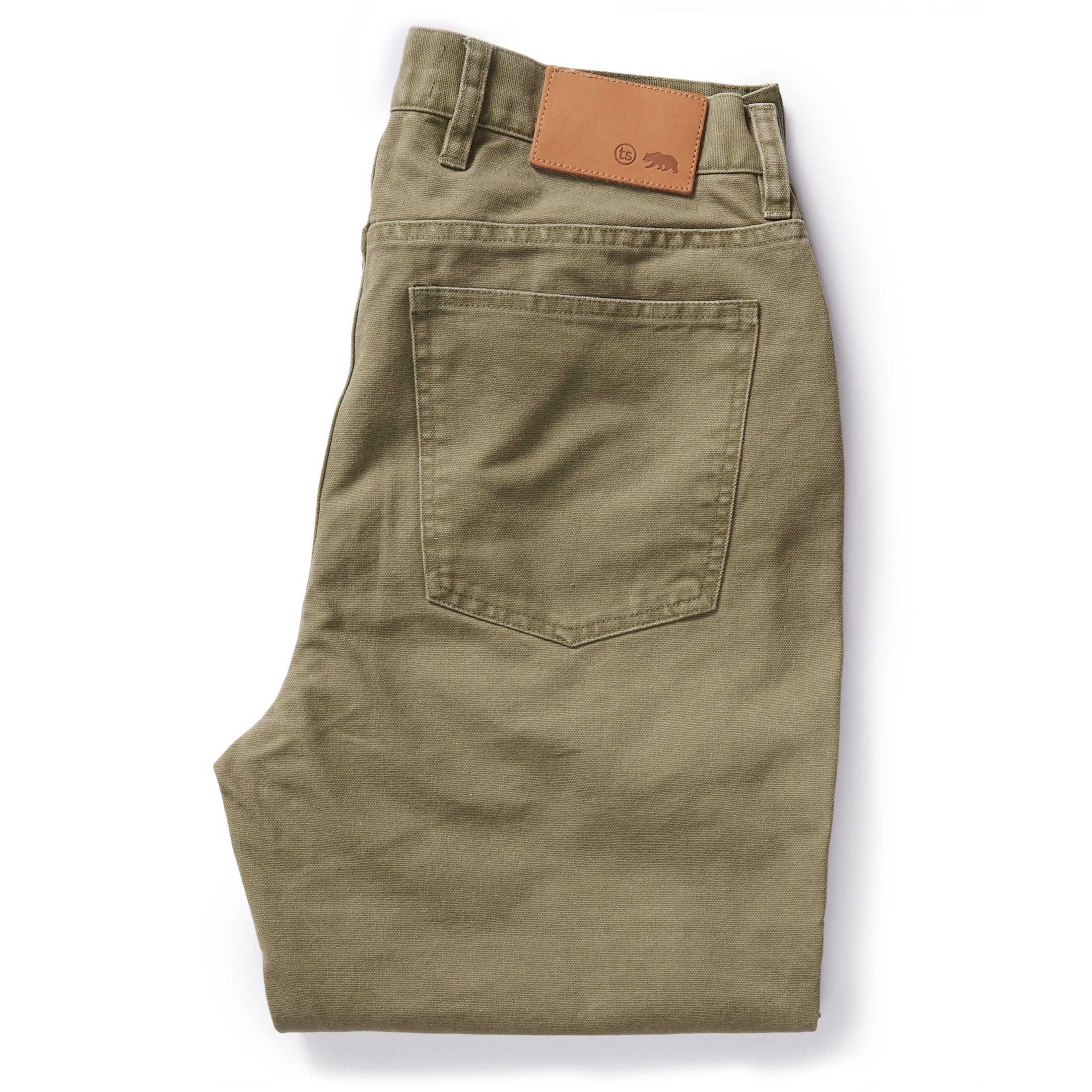 The Slim All Day Pant in Arid Eucalyptus Canvas - Image 6
