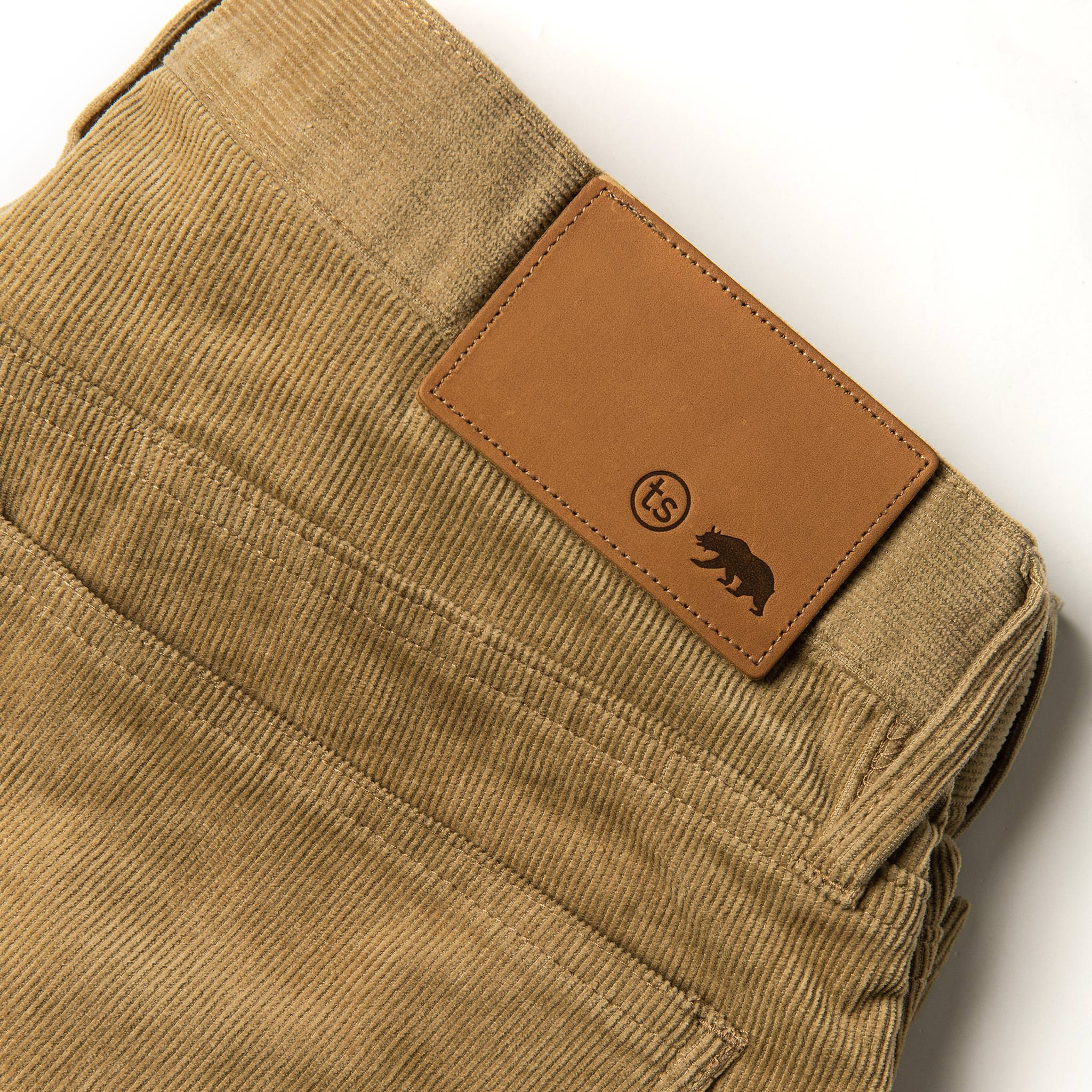 The Slim All Day Pant in British Khaki Cord - Image 8