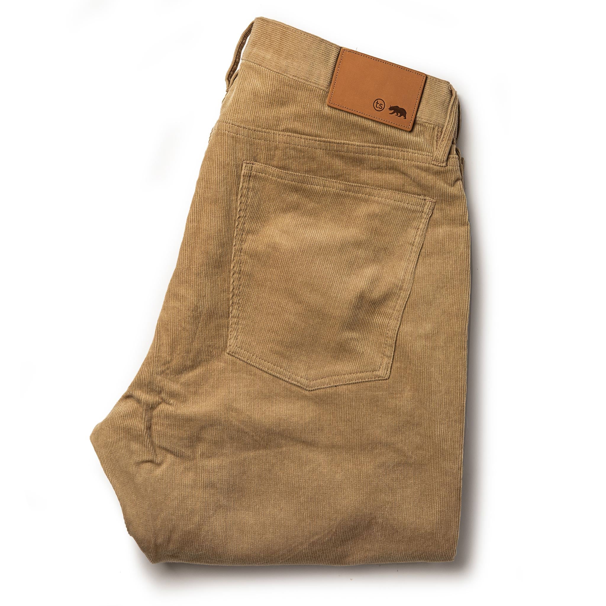 The Slim All Day Pant in British Khaki Cord - Image 9