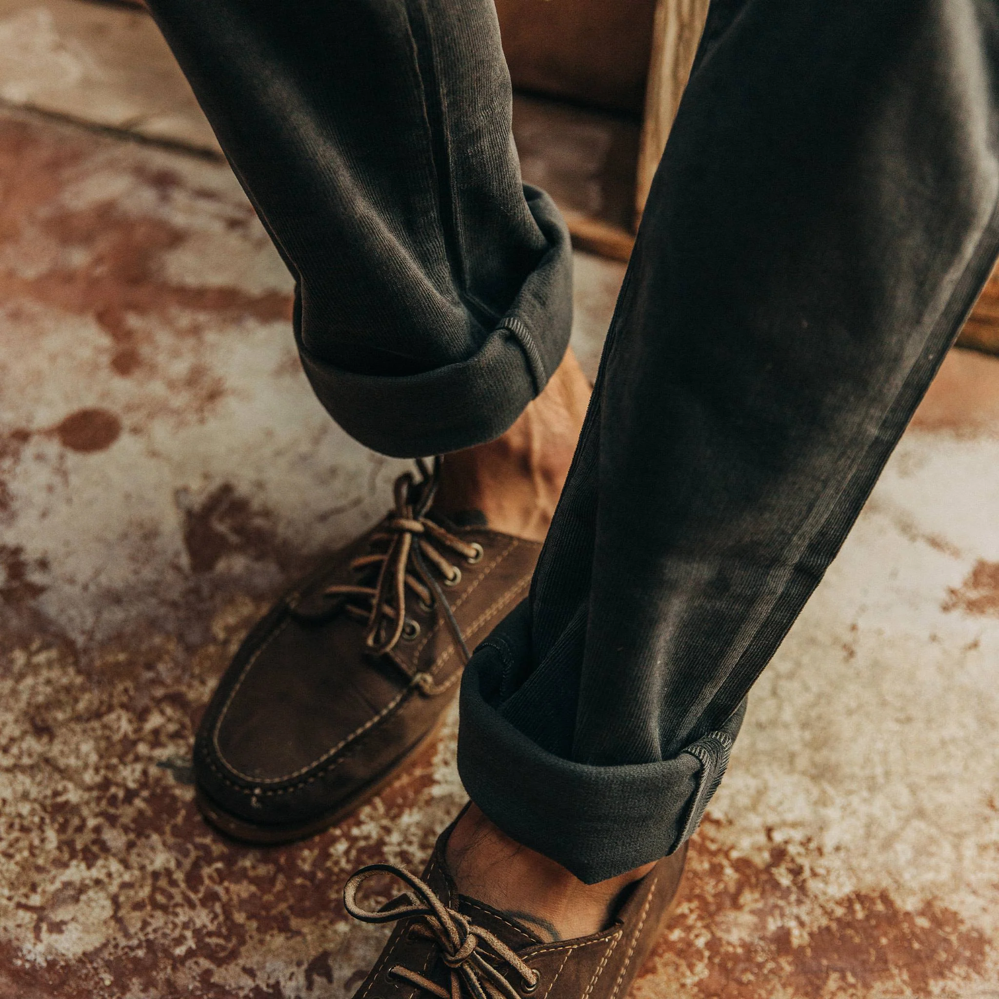 The Slim All Day Pant in Coal Cord - Image 4