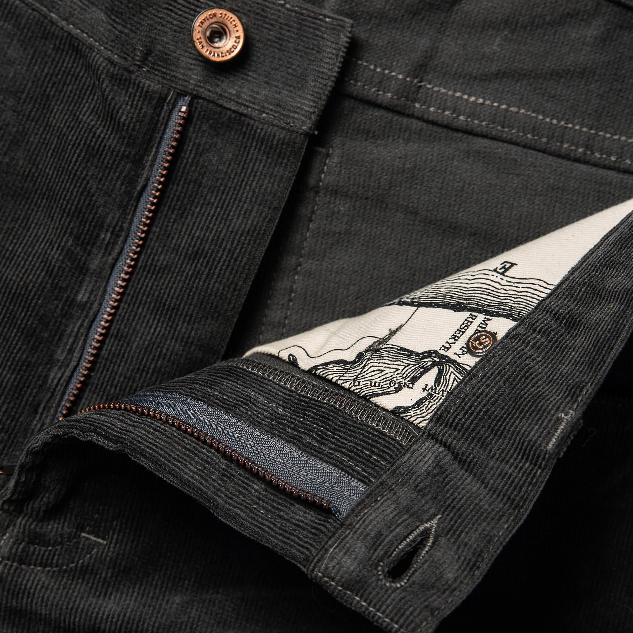 The Slim All Day Pant in Coal Cord - Image 6