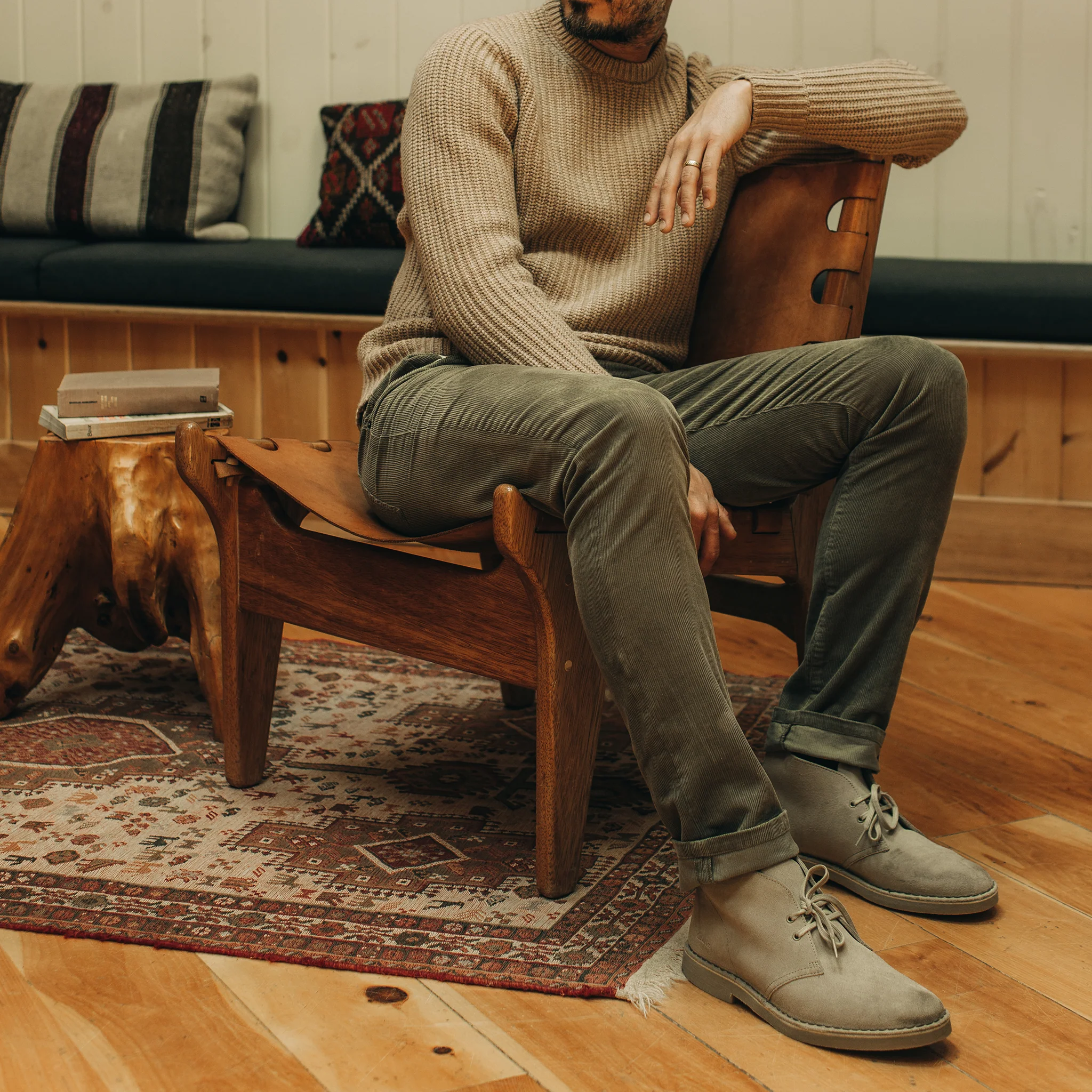 The Slim All Day Pant in Cypress Cord - Image 4