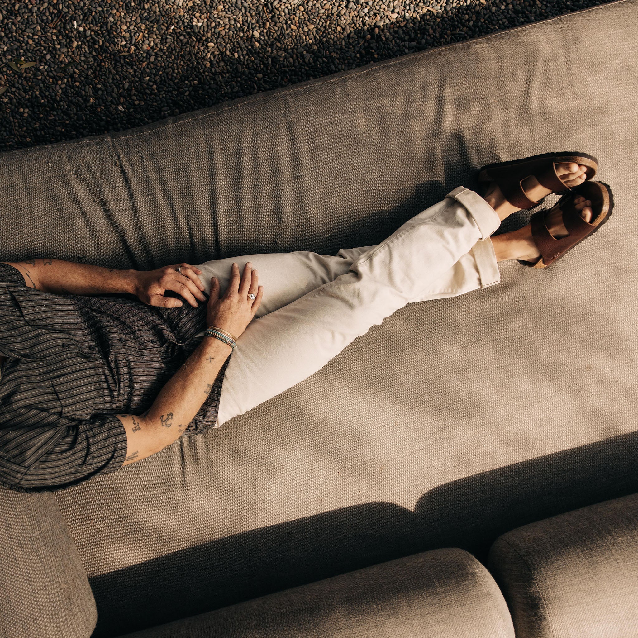 The Slim All Day Pant in Dune Canvas - Image 2
