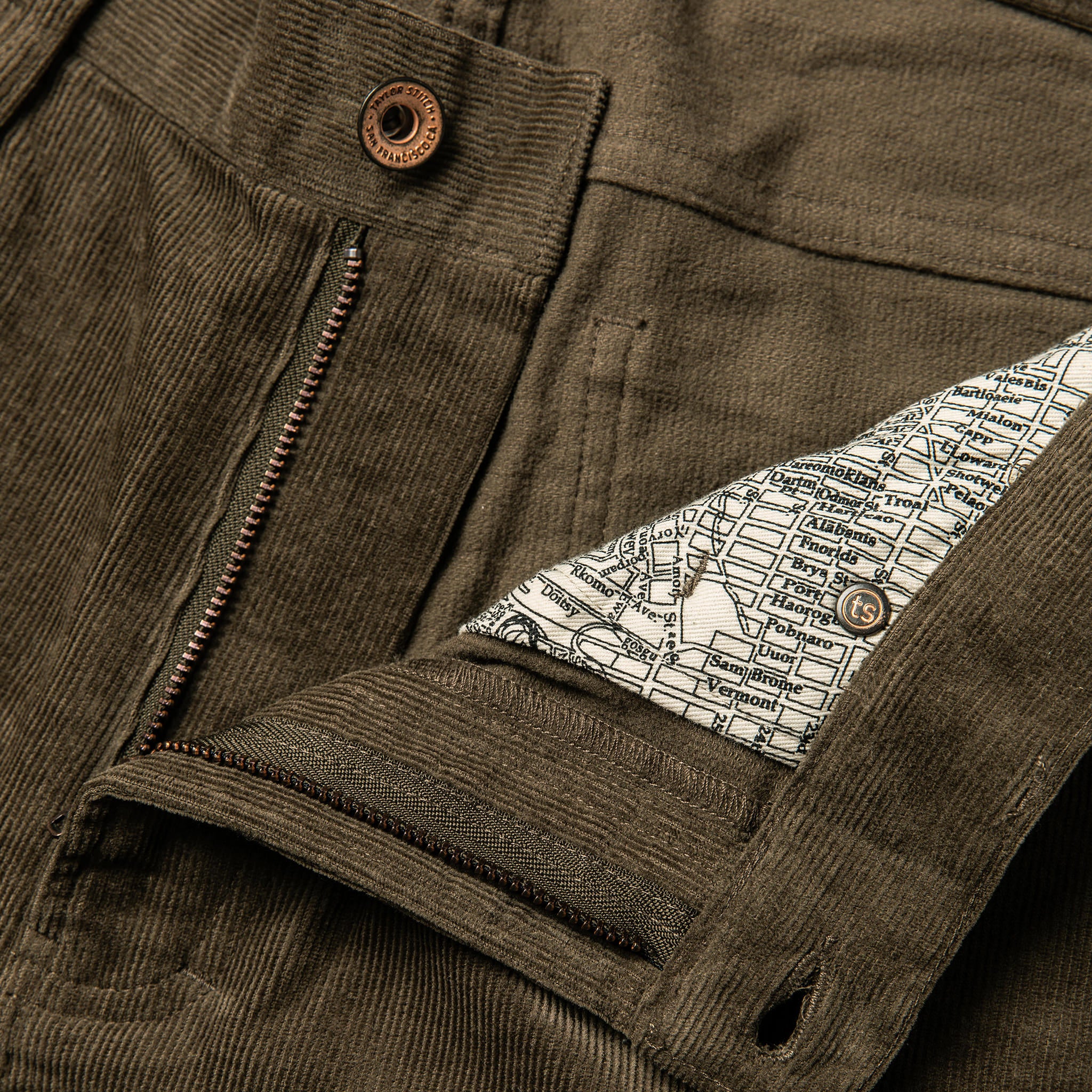 The Slim All Day Pant in Espresso Cord - Image 6