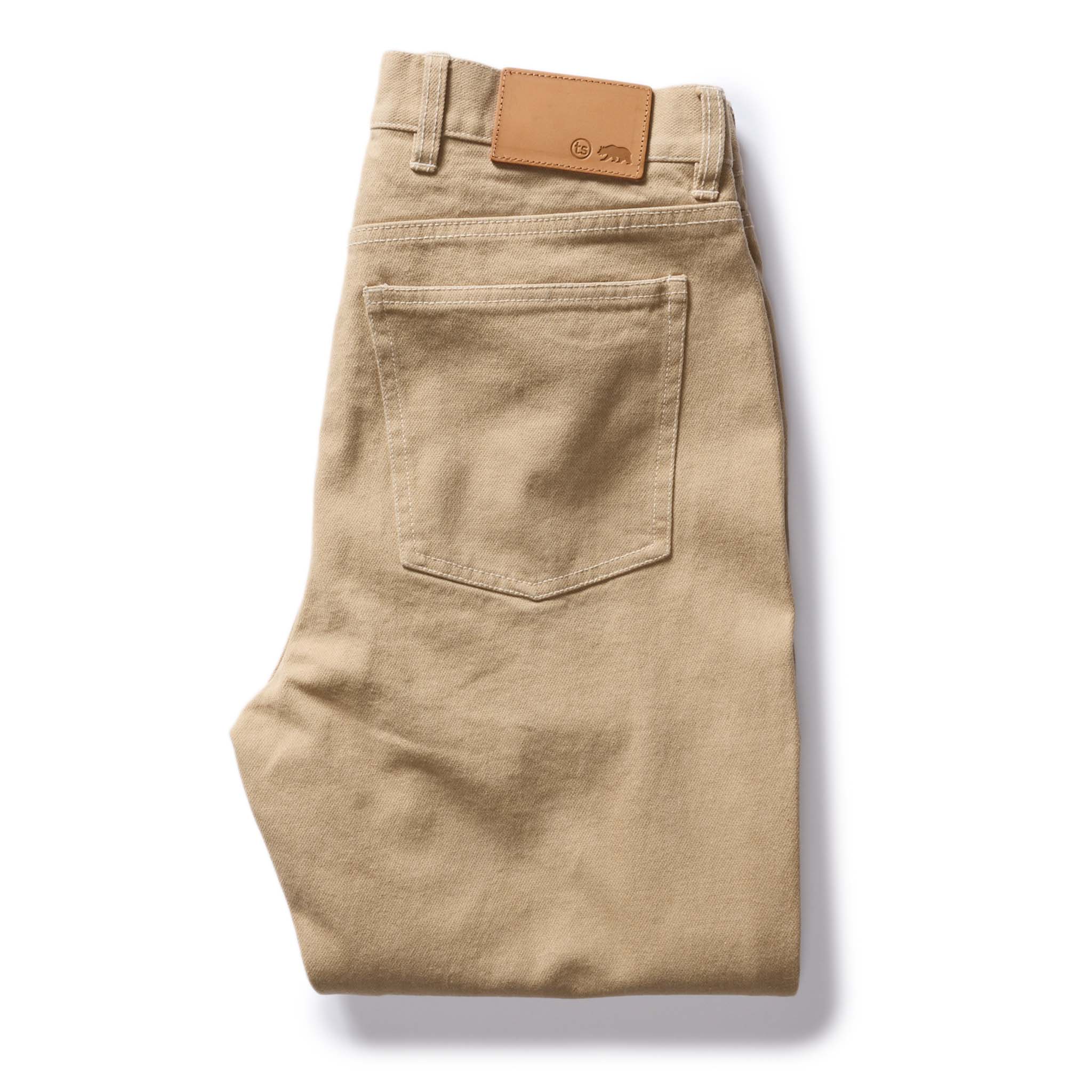The Slim All Day Pant in Light Khaki Broken Twill - Image 6