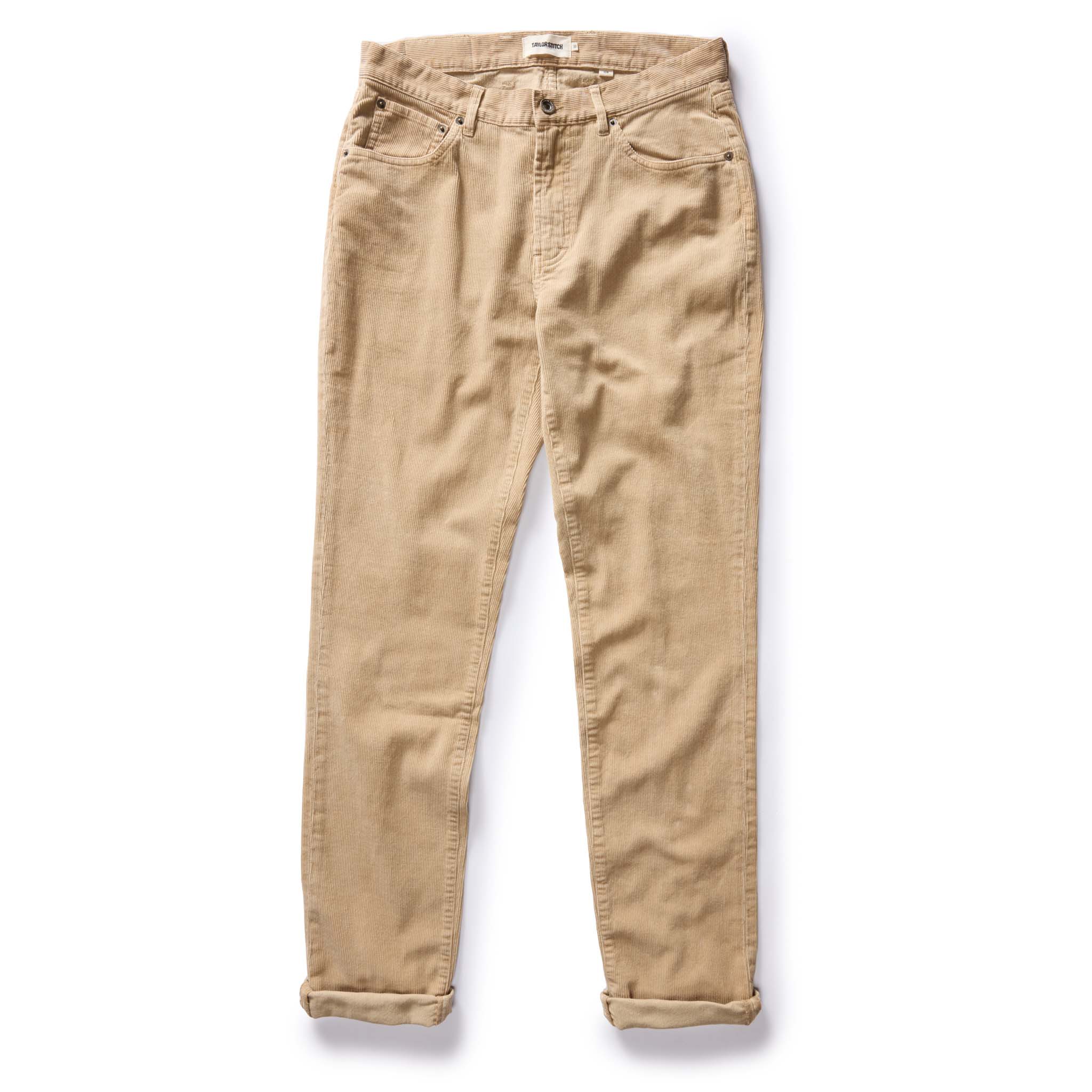 The Slim All Day Pant in Light Khaki Cord - Image 5