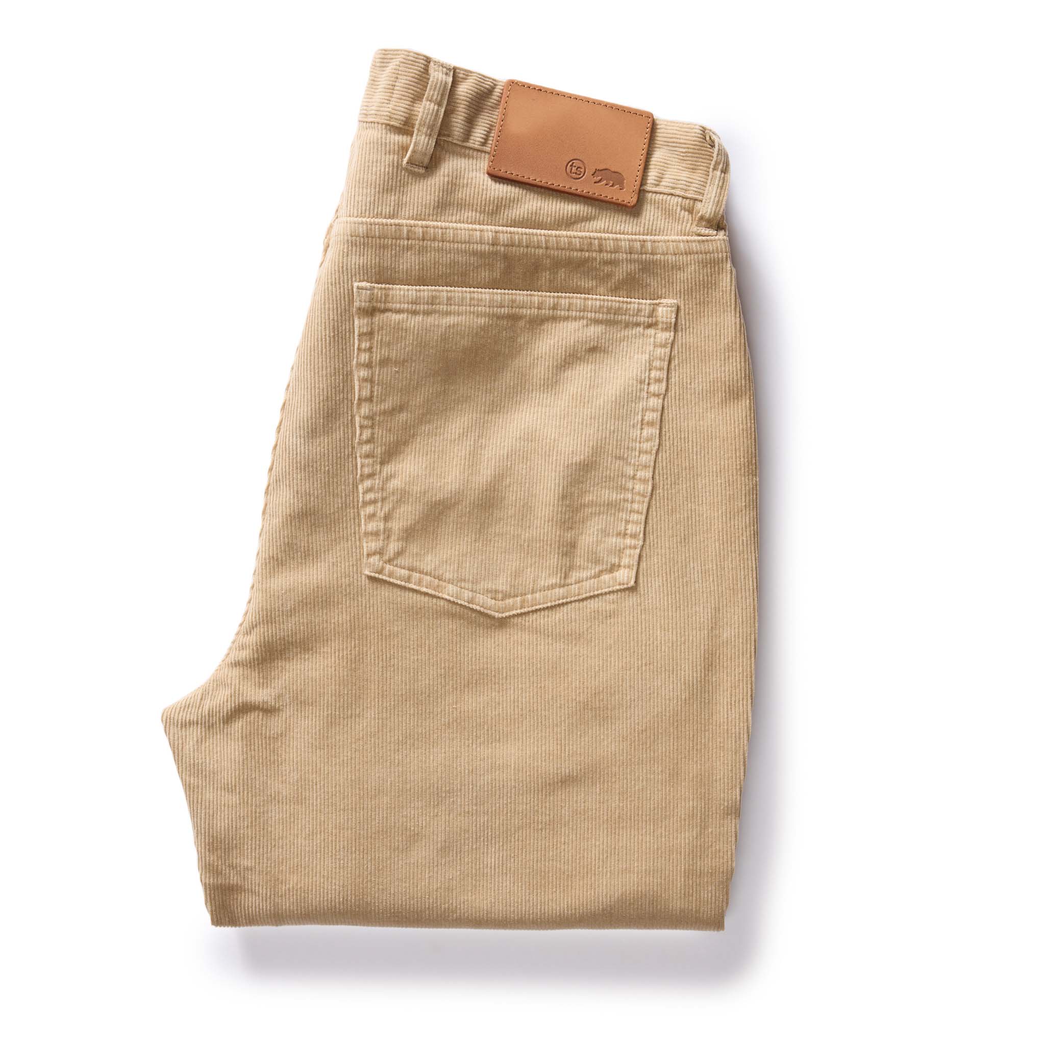 The Slim All Day Pant in Light Khaki Cord - Image 6