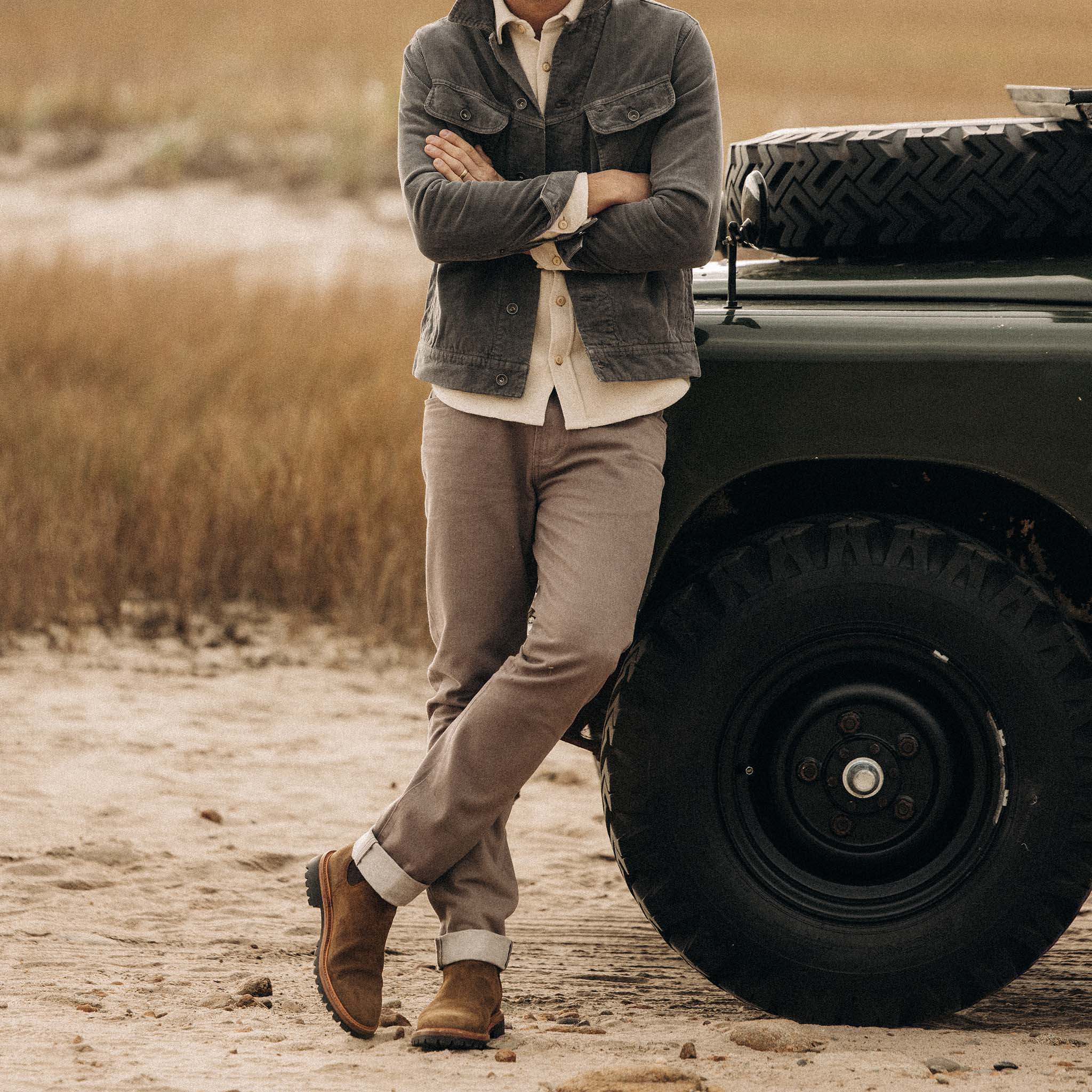 The Slim All Day Pant in Silt Broken Twill - Image 2