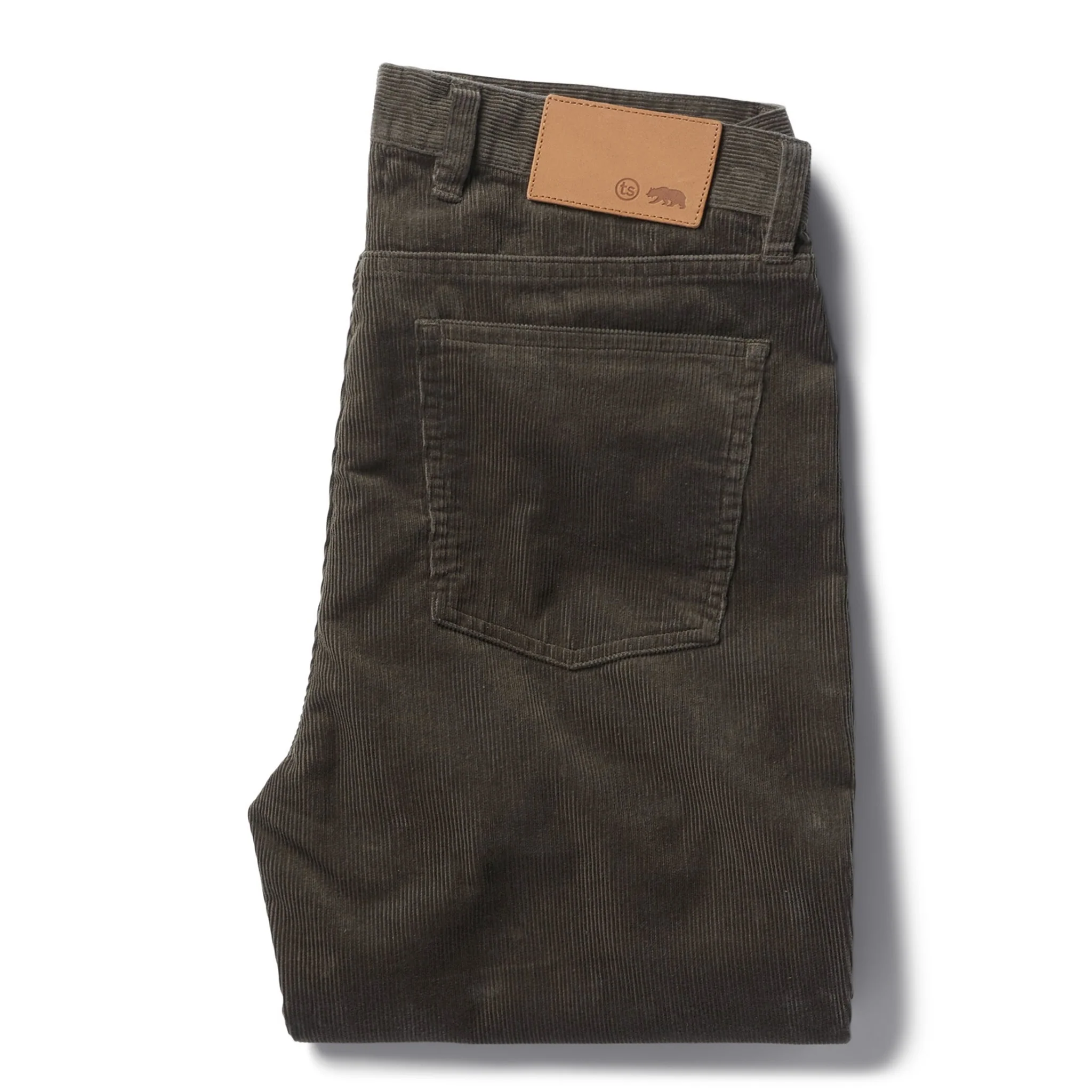 The Slim All Day Pant in Walnut Cord - Image 6
