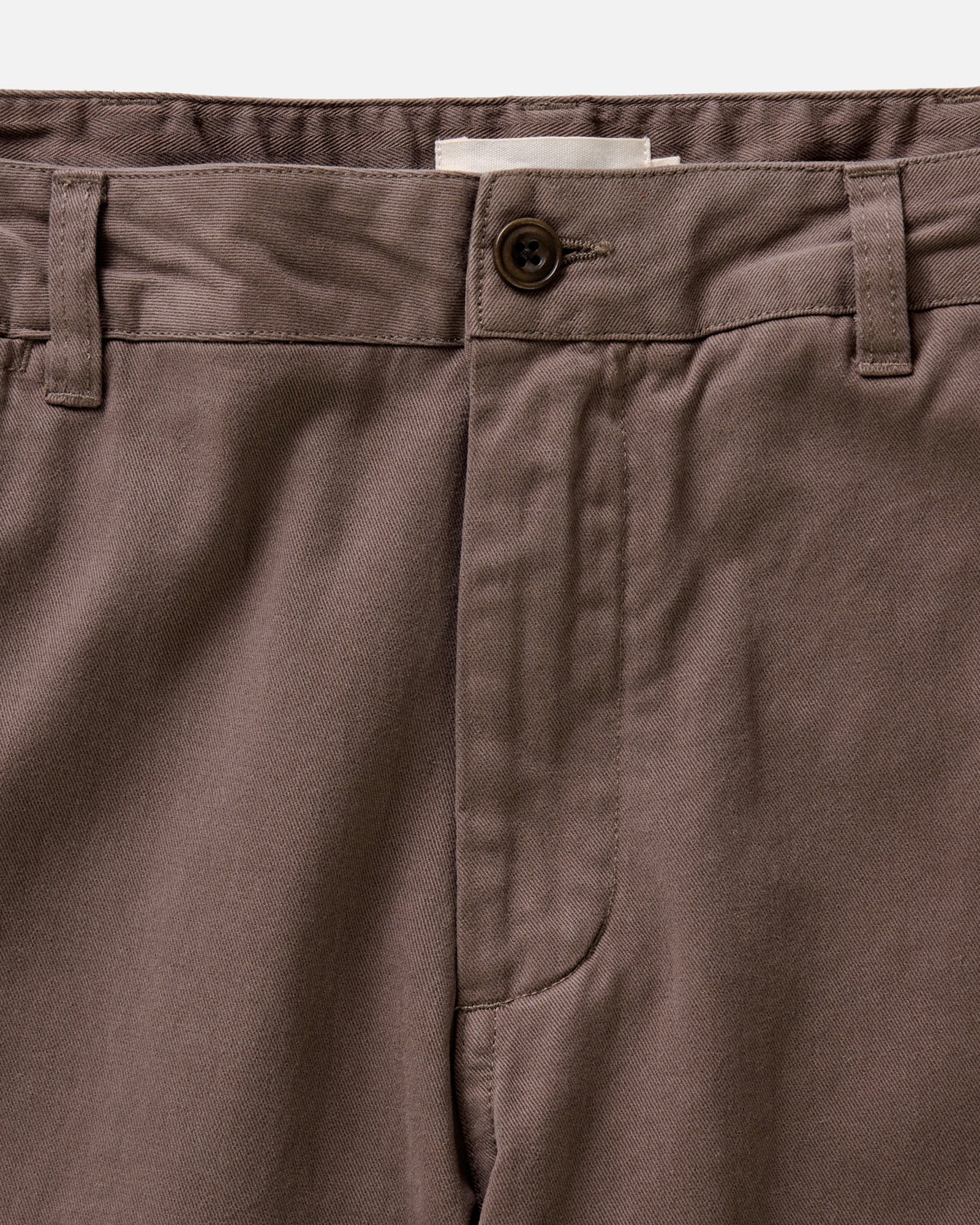 The Slim Foundation Pant in Organic Espresso - Image 6