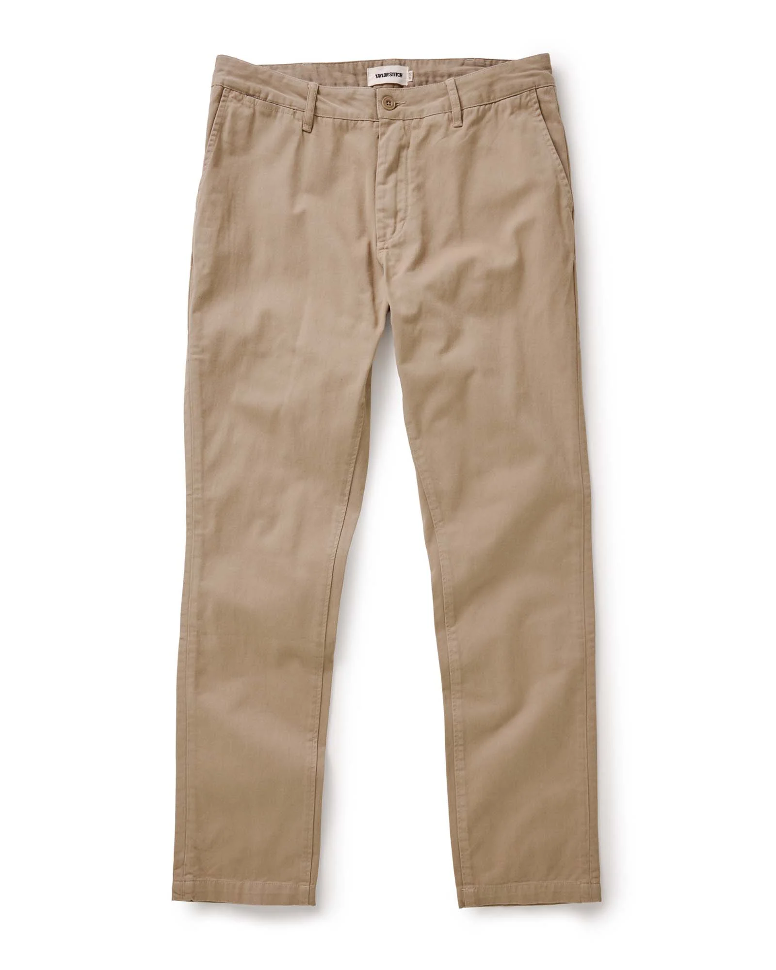 The Slim Foundation Pant in Organic Khaki - Image 9